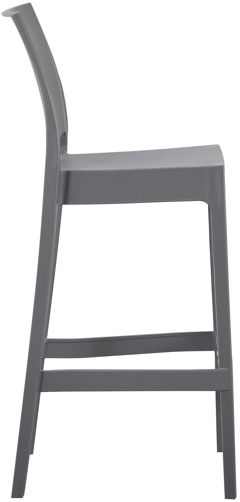 Taburete de bar Flamur - Silla alta de diseño moderno con protector de suelo y fácil montaje