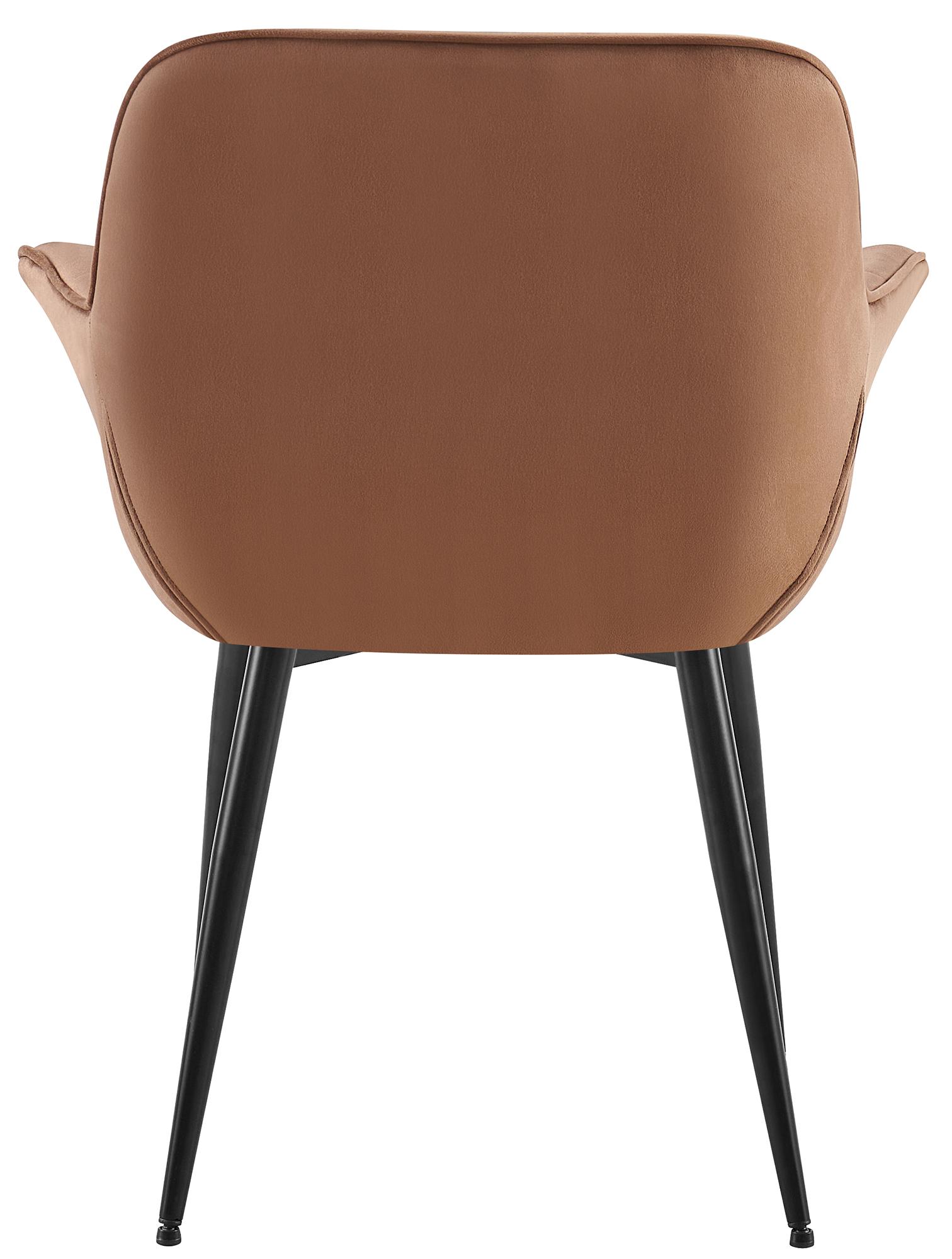 Silla de comedor Roseville en terciopelo