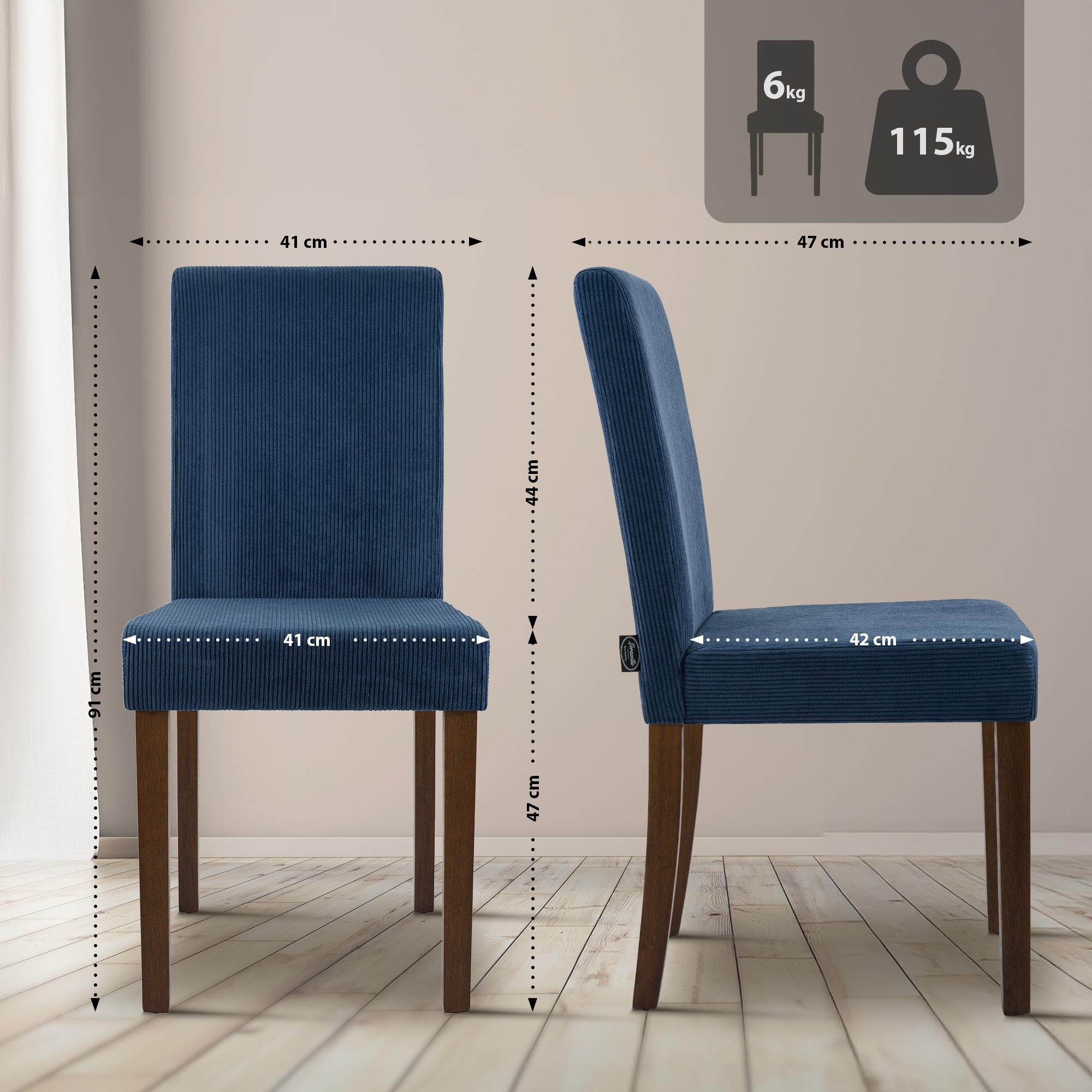Set de 2 sillas de comedor Ina Pana