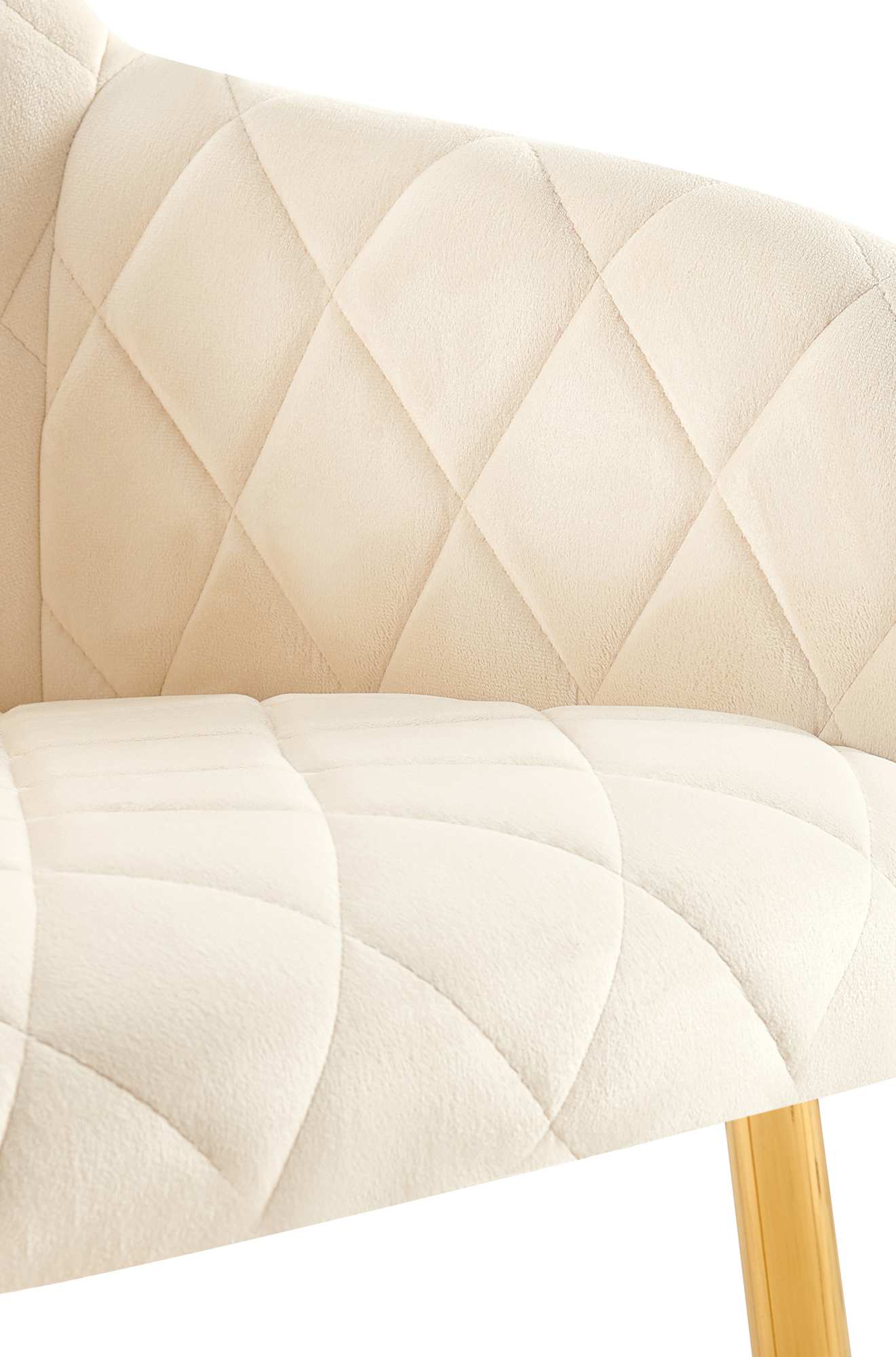 Silla de comedor Monett terciopelo