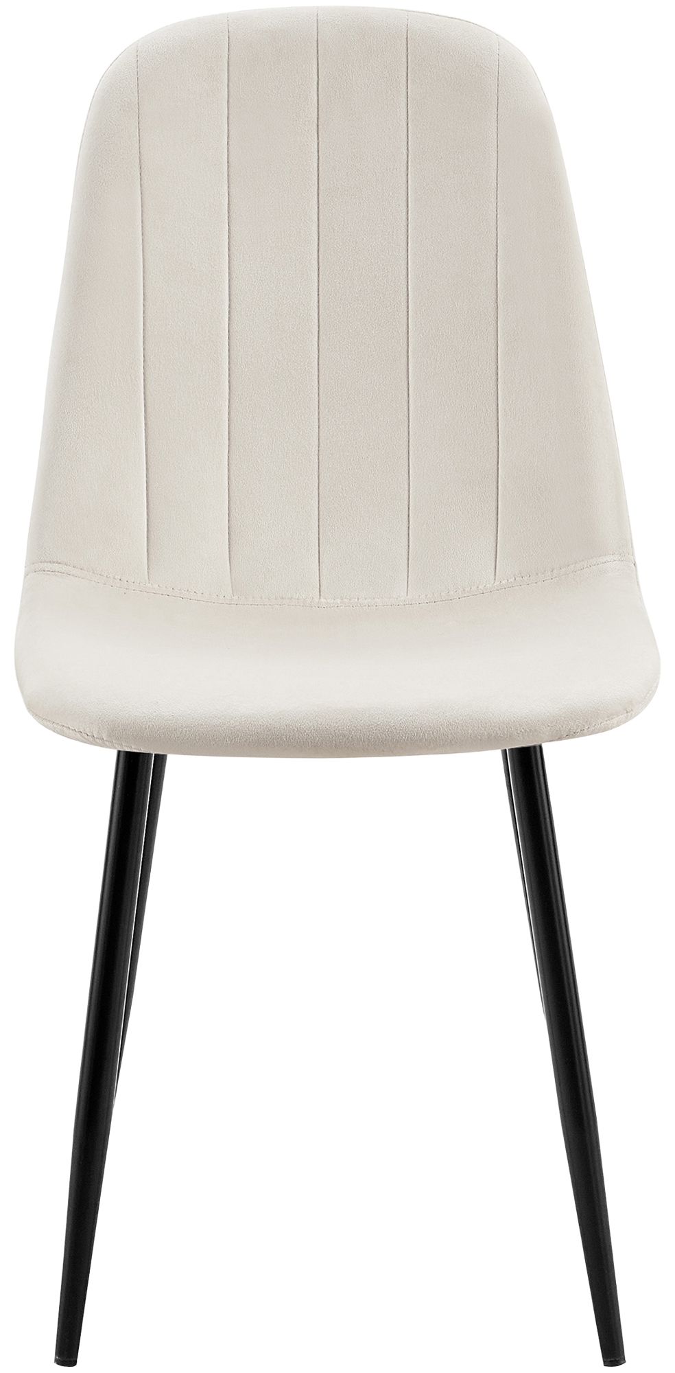 Silla de comedor Baxter de terciopelo