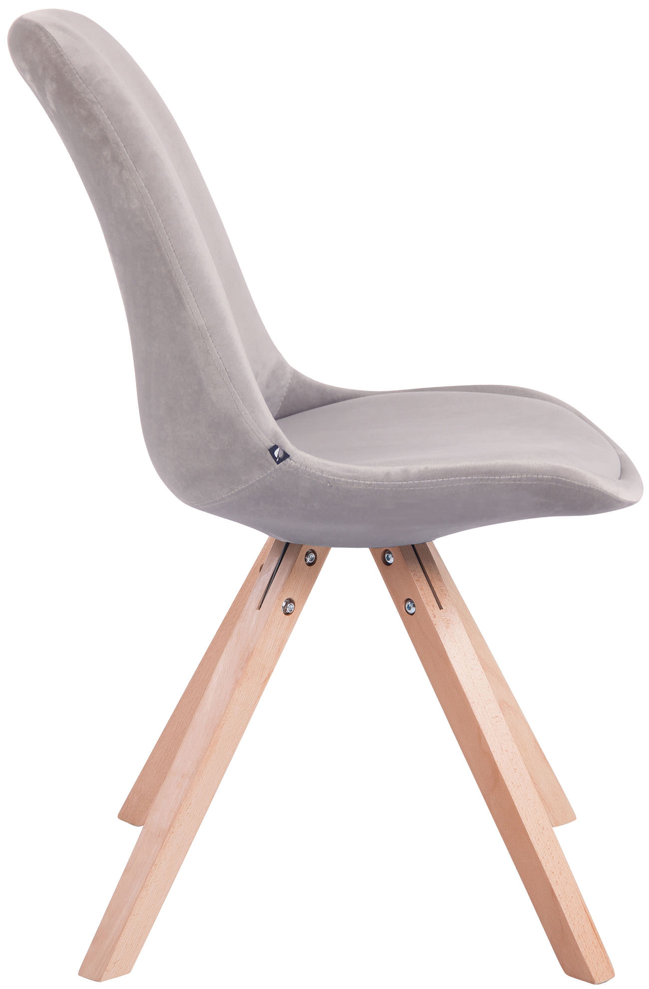 Set de 4 sillas Toulouse Square en terciopelo