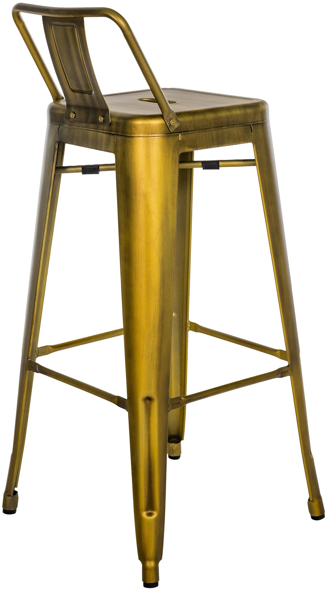 Taburete de bar de metal Mason