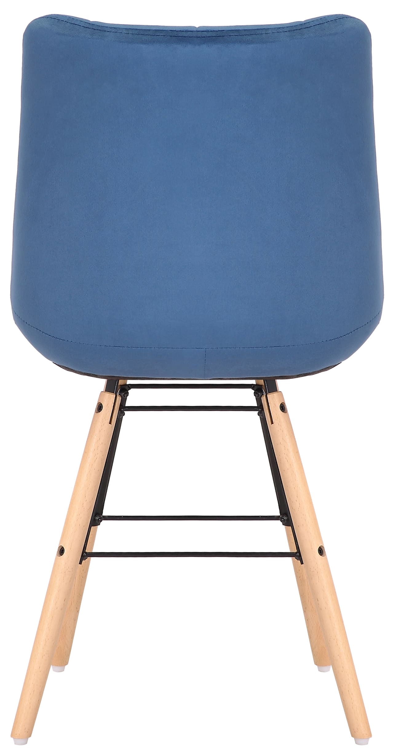 Silla de comedor Leni en terciopelo