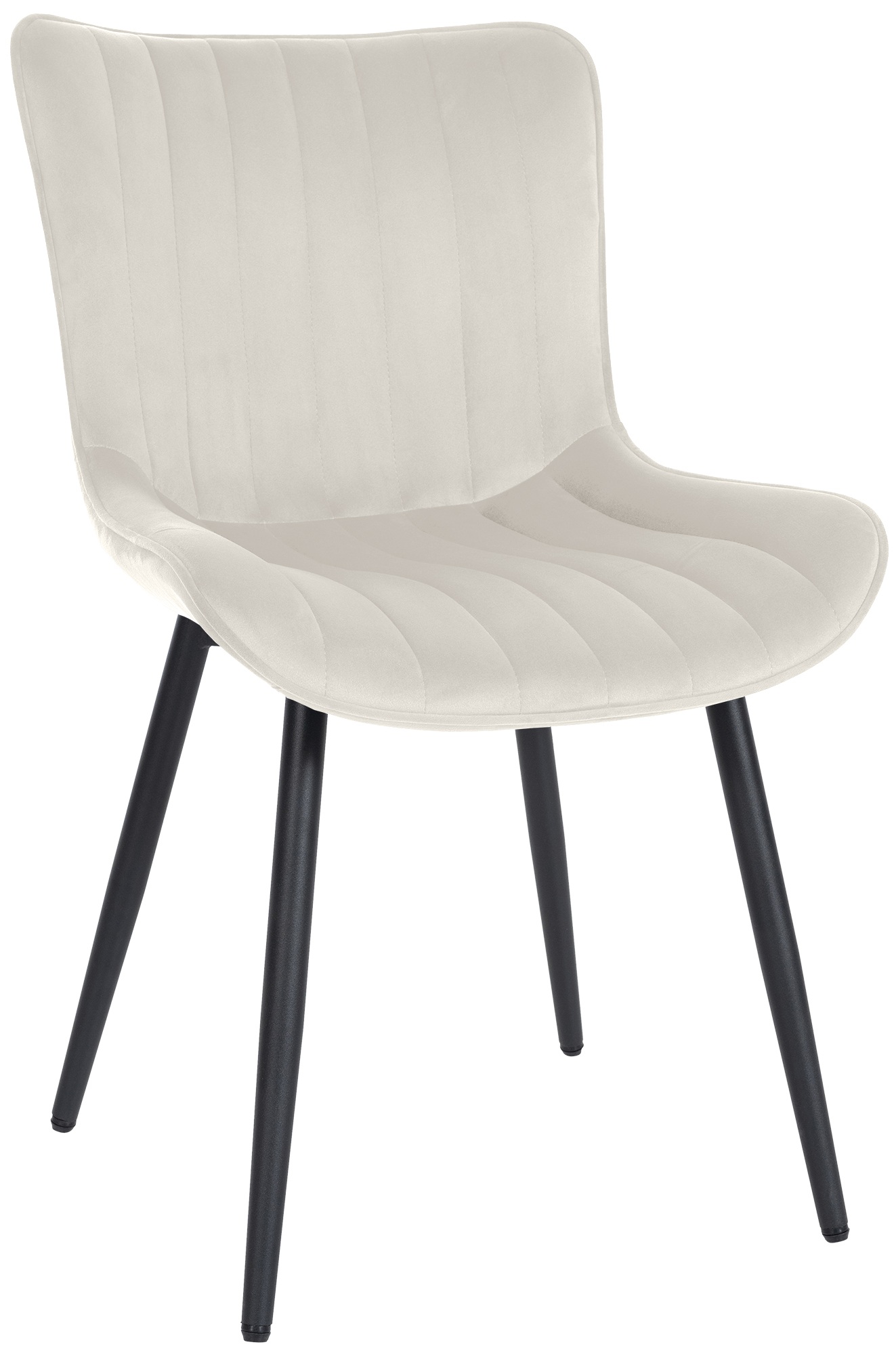 Silla de comedor Largo en terciopelo o polipiel