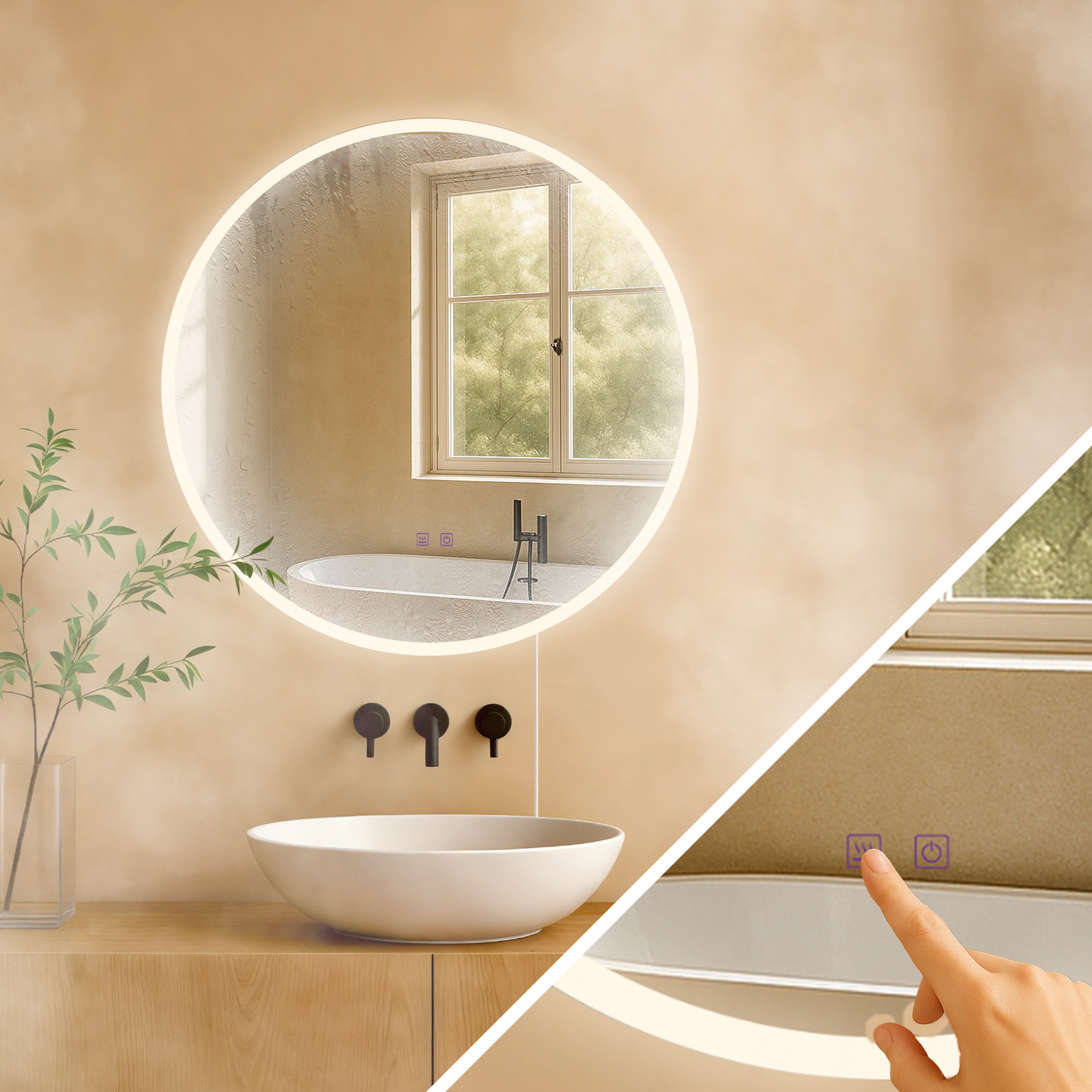 Espejo de baño Laconia