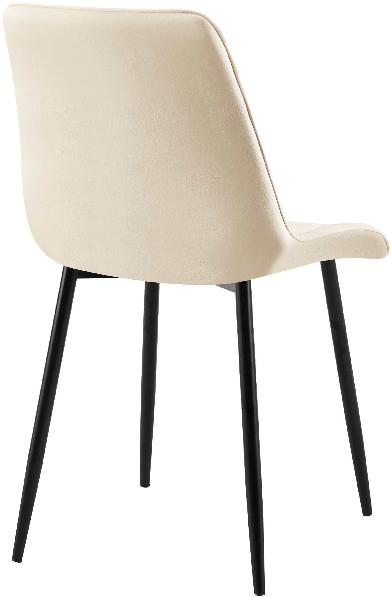 Silla de comedor Gifford con funda de terciopelo