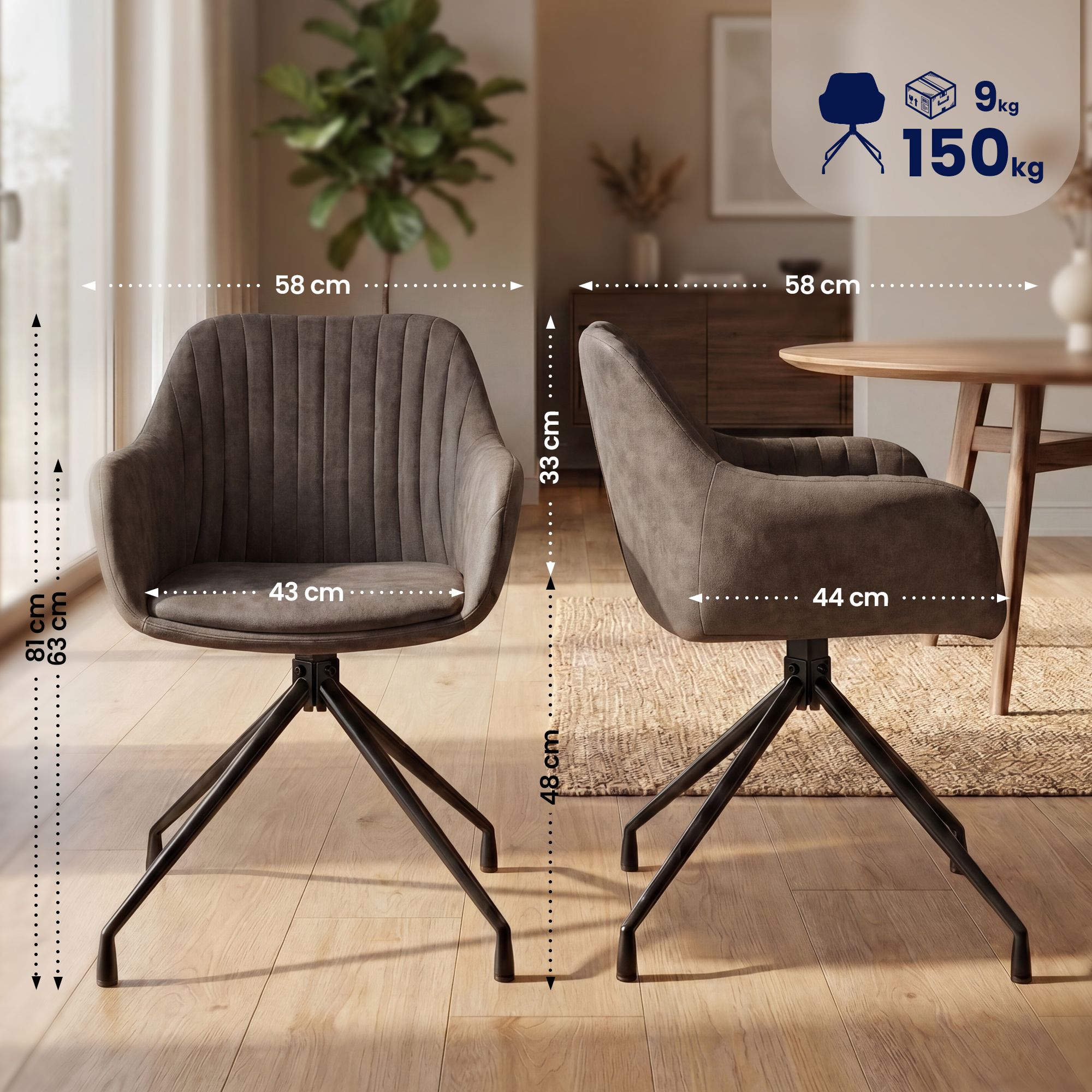 Silla de Comedor Welby