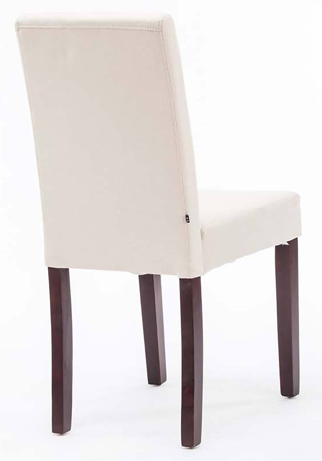 Juego de 6 sillas de comedor Ina de tela