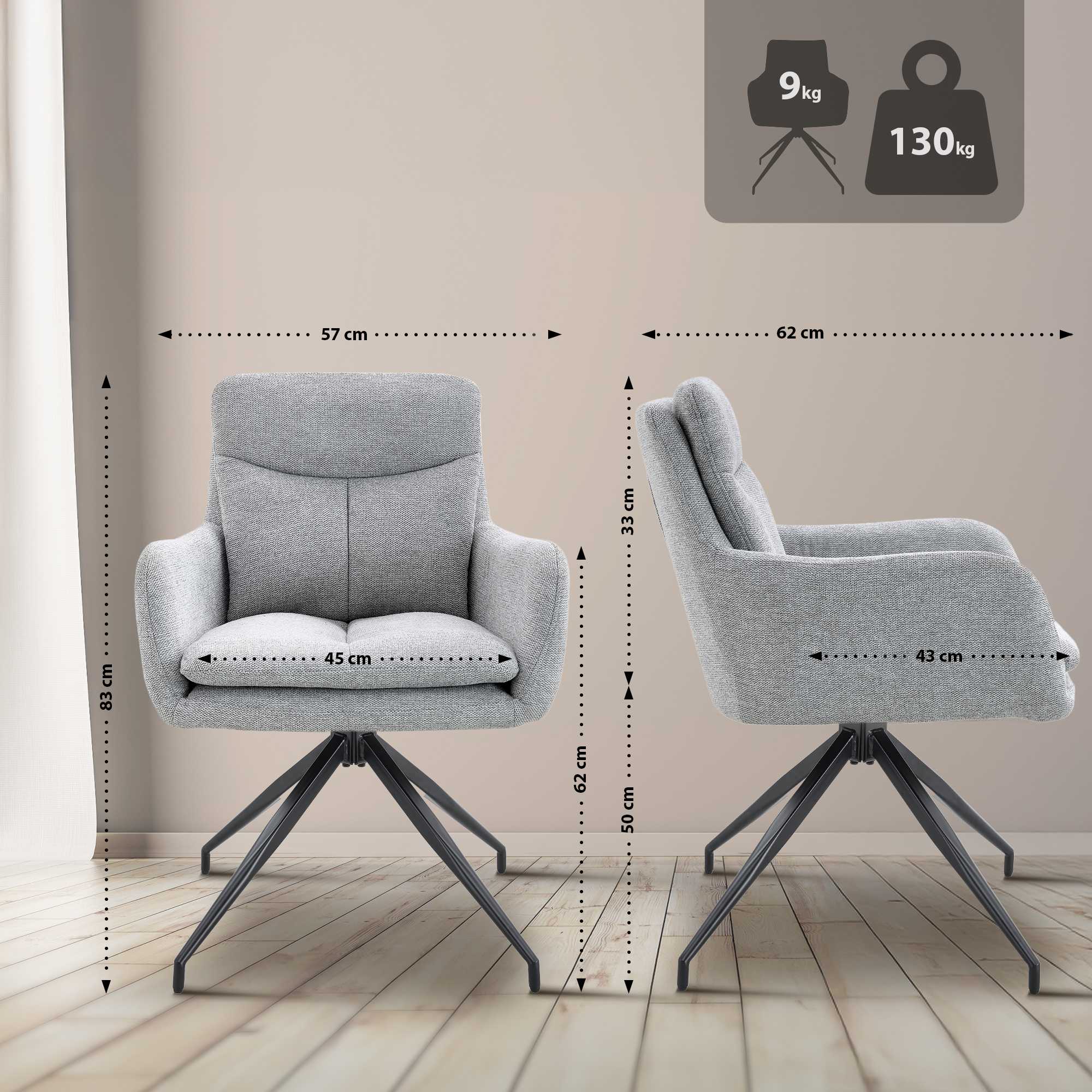 Tela para silla de comedor Somers