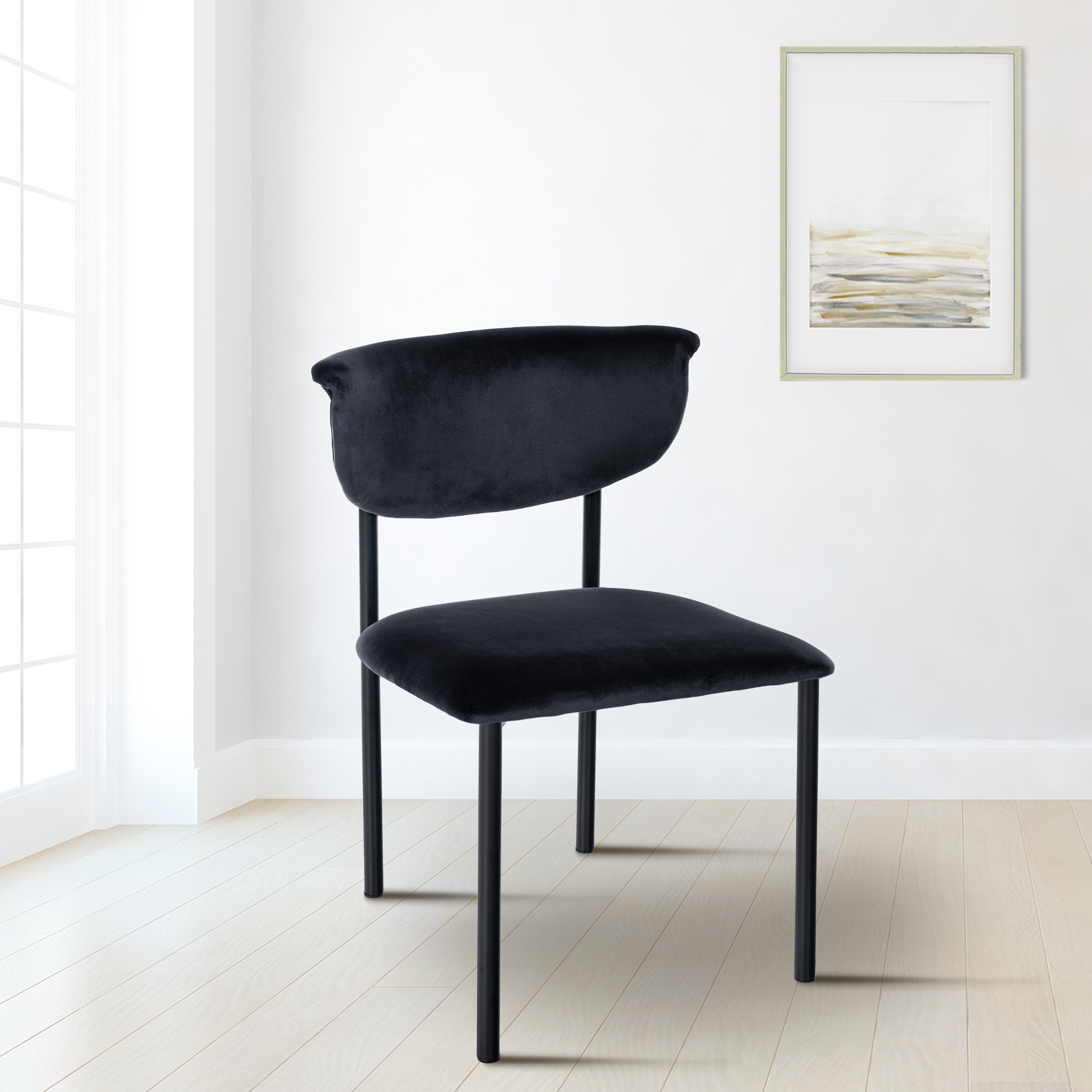 Silla de Comedor Gambell Terciopelo