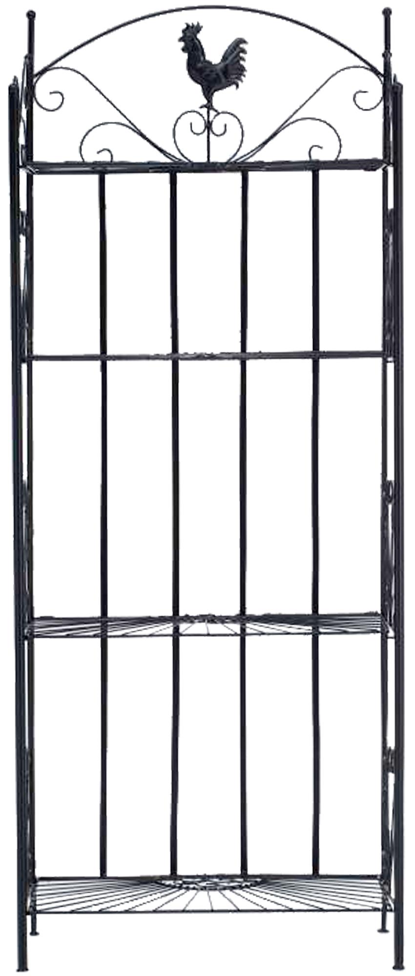 Estantería de pie Mia de hierro 153 x 62 cm