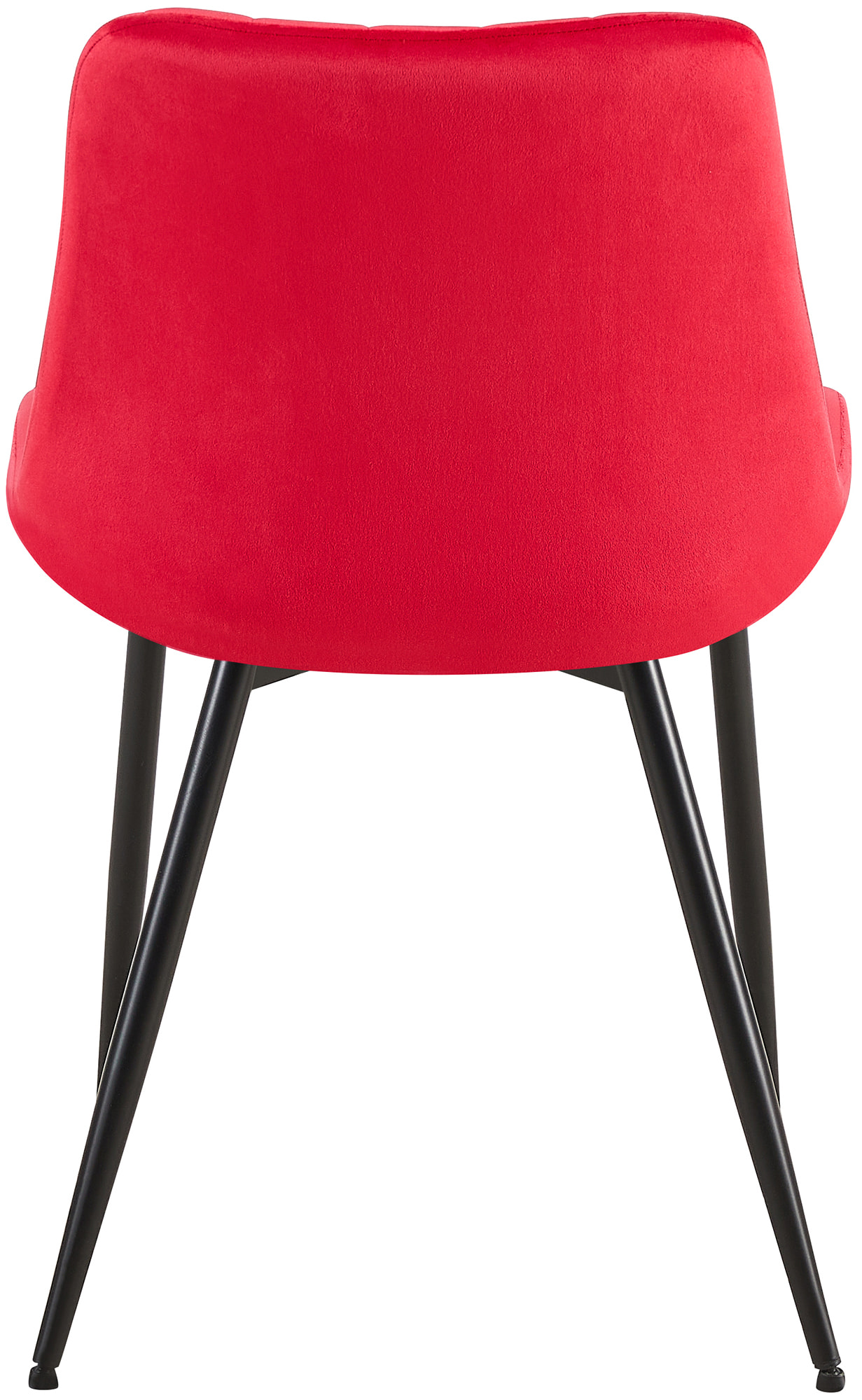 Silla de comedor Rahden en terciopelo