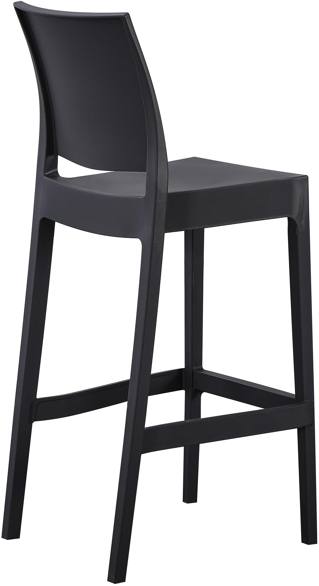 Taburete de bar Flamur - Silla alta de diseño moderno con protector de suelo y fácil montaje