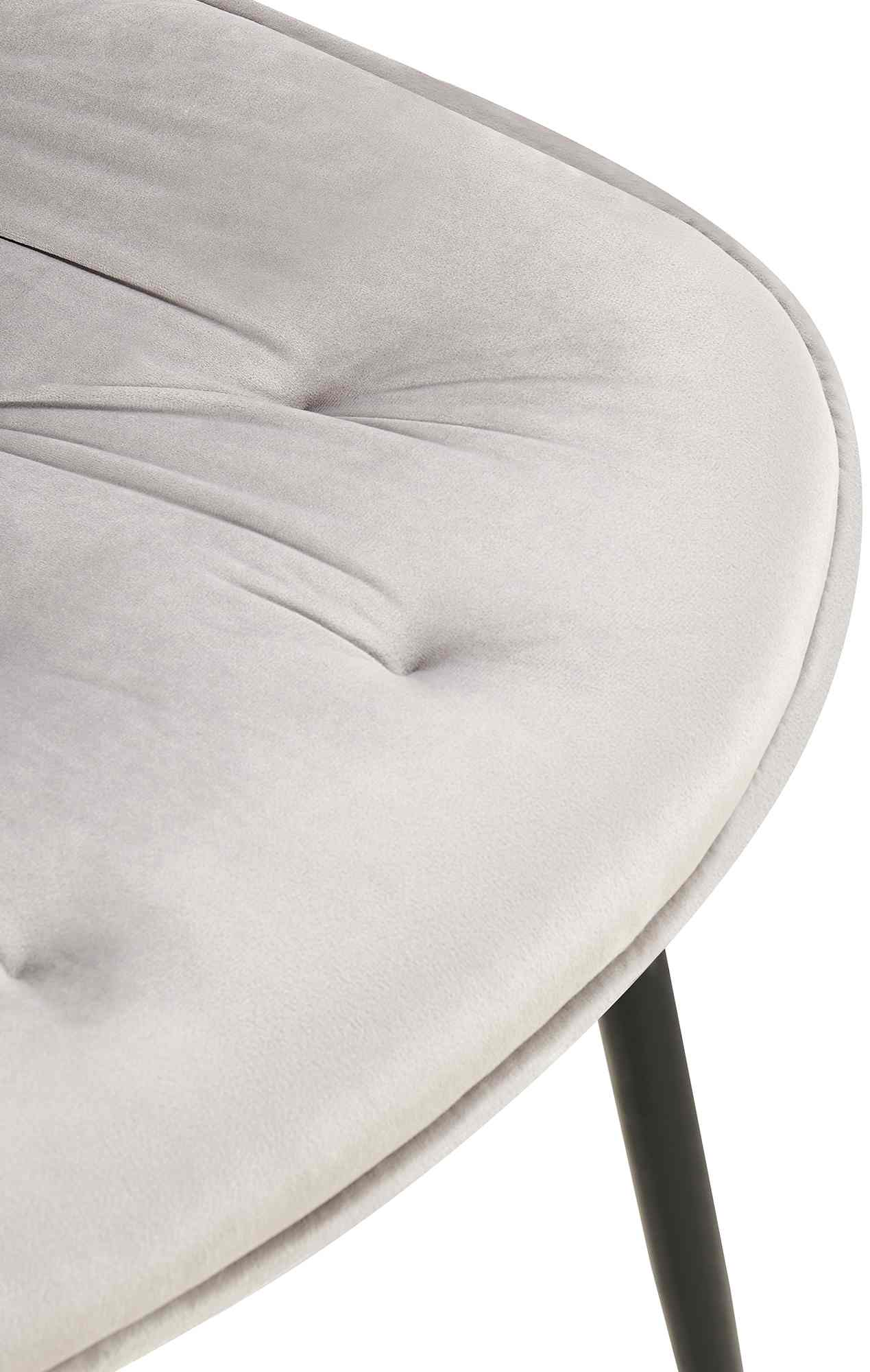 Lote de 2 sillas de comedor Terciopelo Wallace