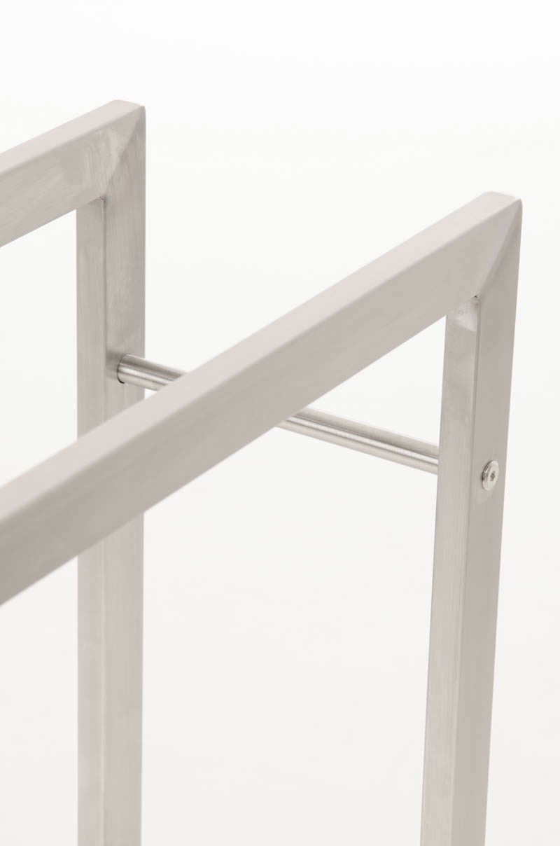 Leñero Keri en Acero Inoxidable