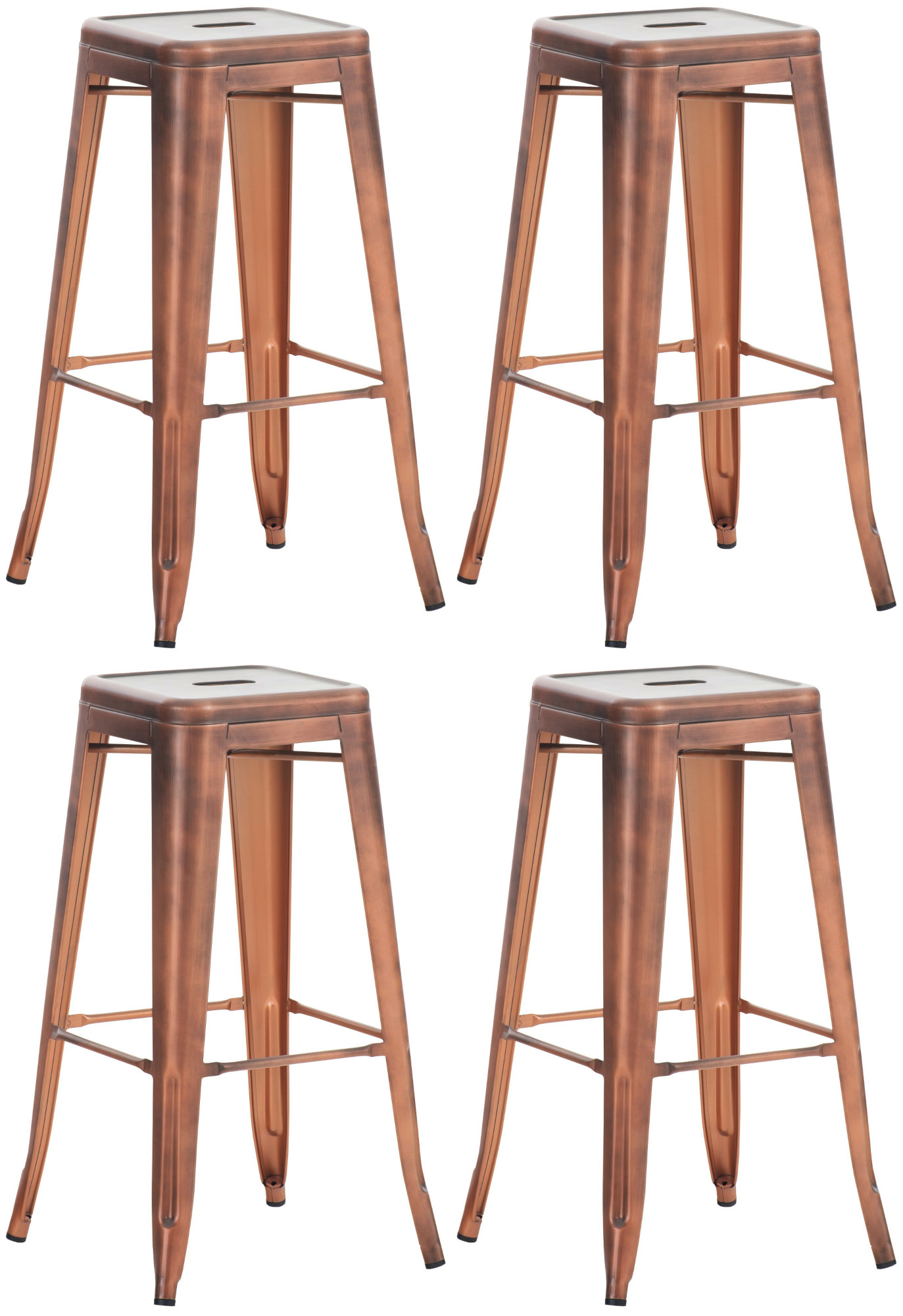 Juego de 4 taburetes de bar Joshua