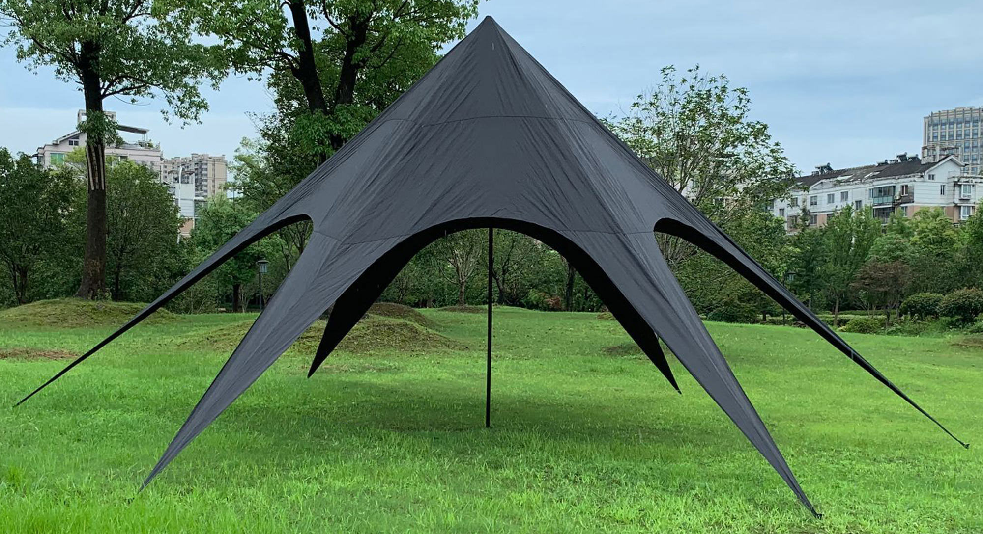 Carpa en Forma de Estrella
