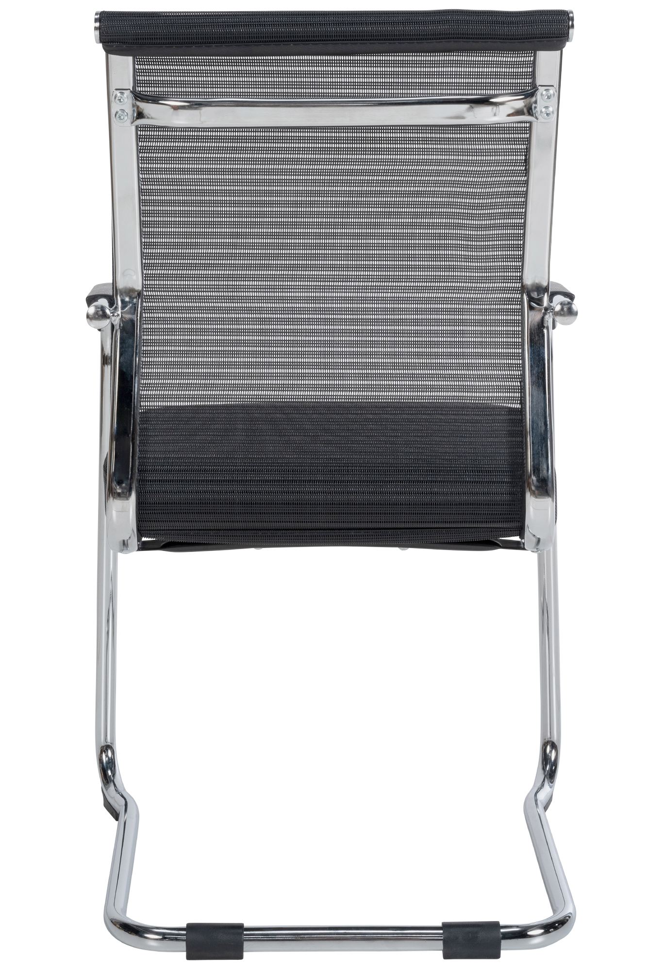 Silla cantilever Denny en tela & malla