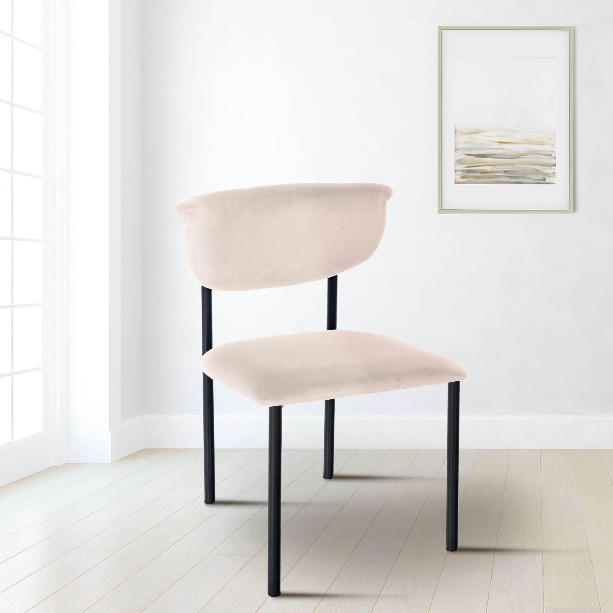 Silla de Comedor Gambell Terciopelo