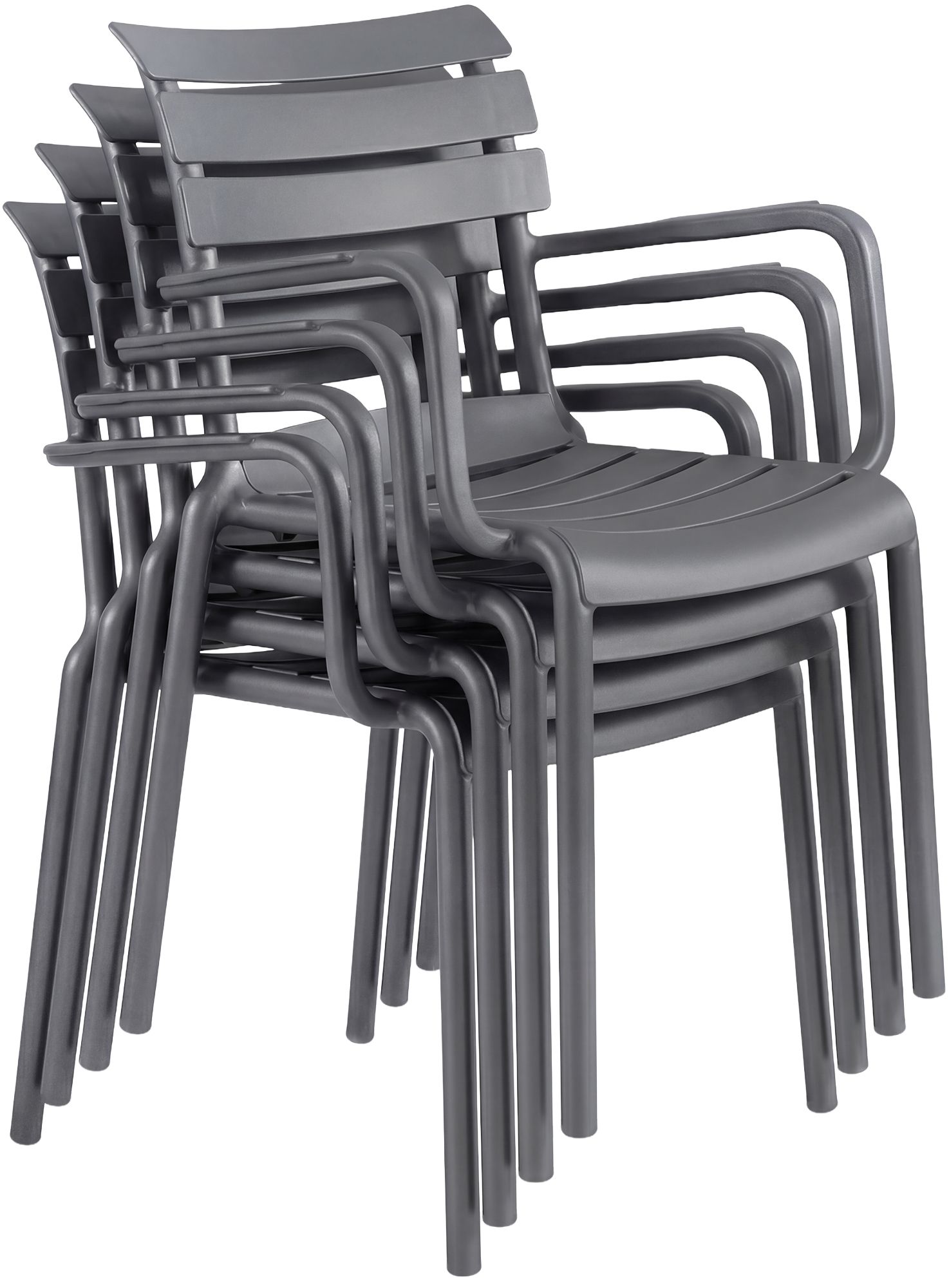 Conjunto de Muebles de Jardín Avena con 4 Sillas
