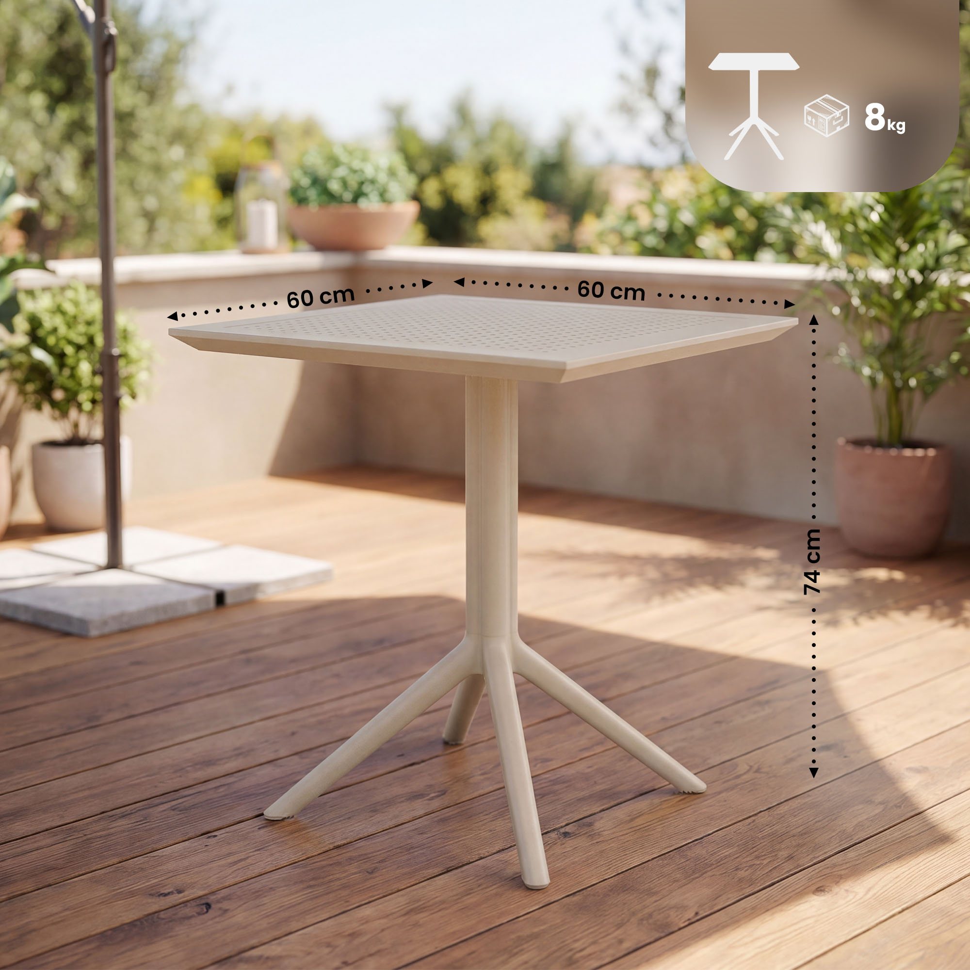 Mesa plegable Sky