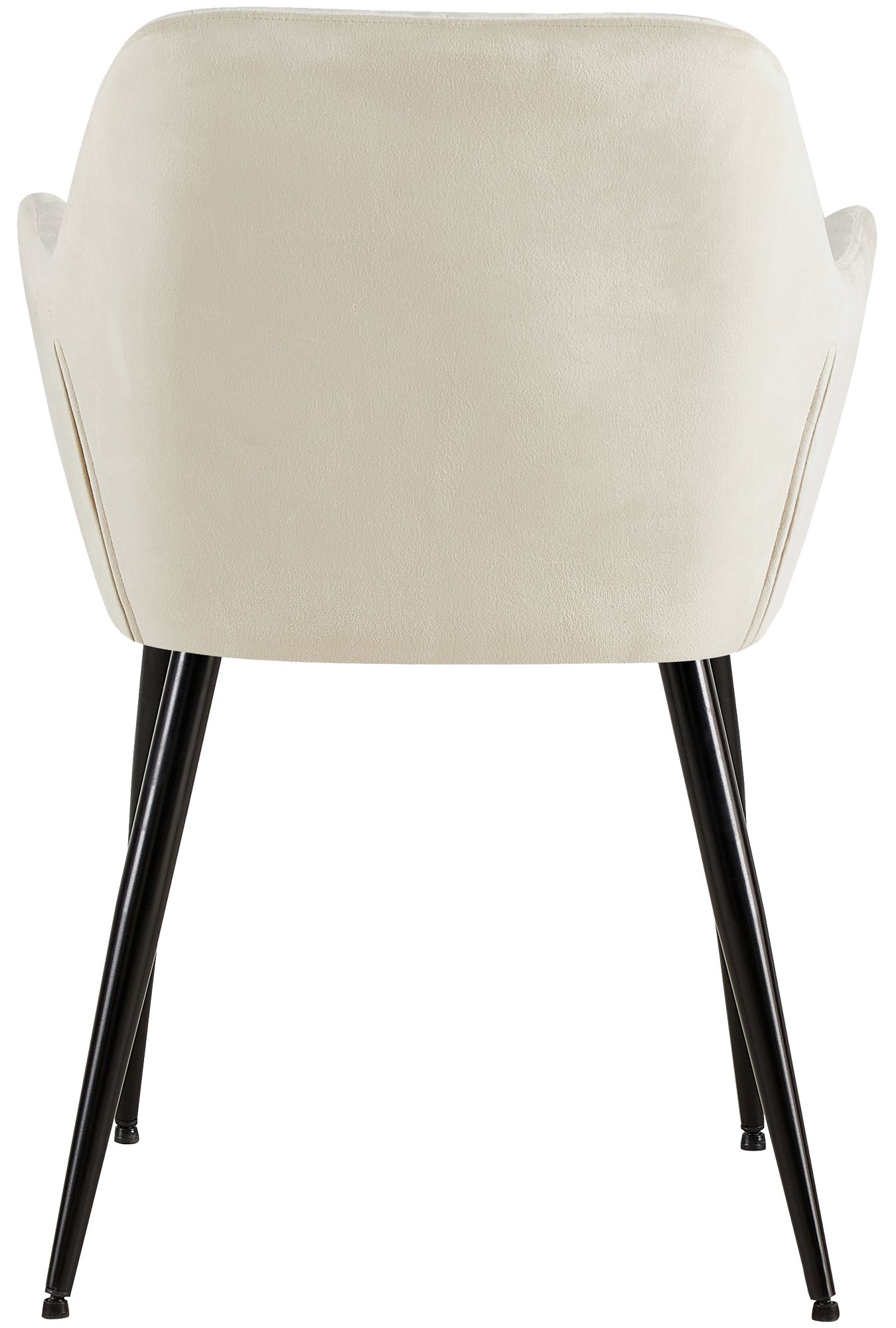Silla de salón Emia en terciopelo