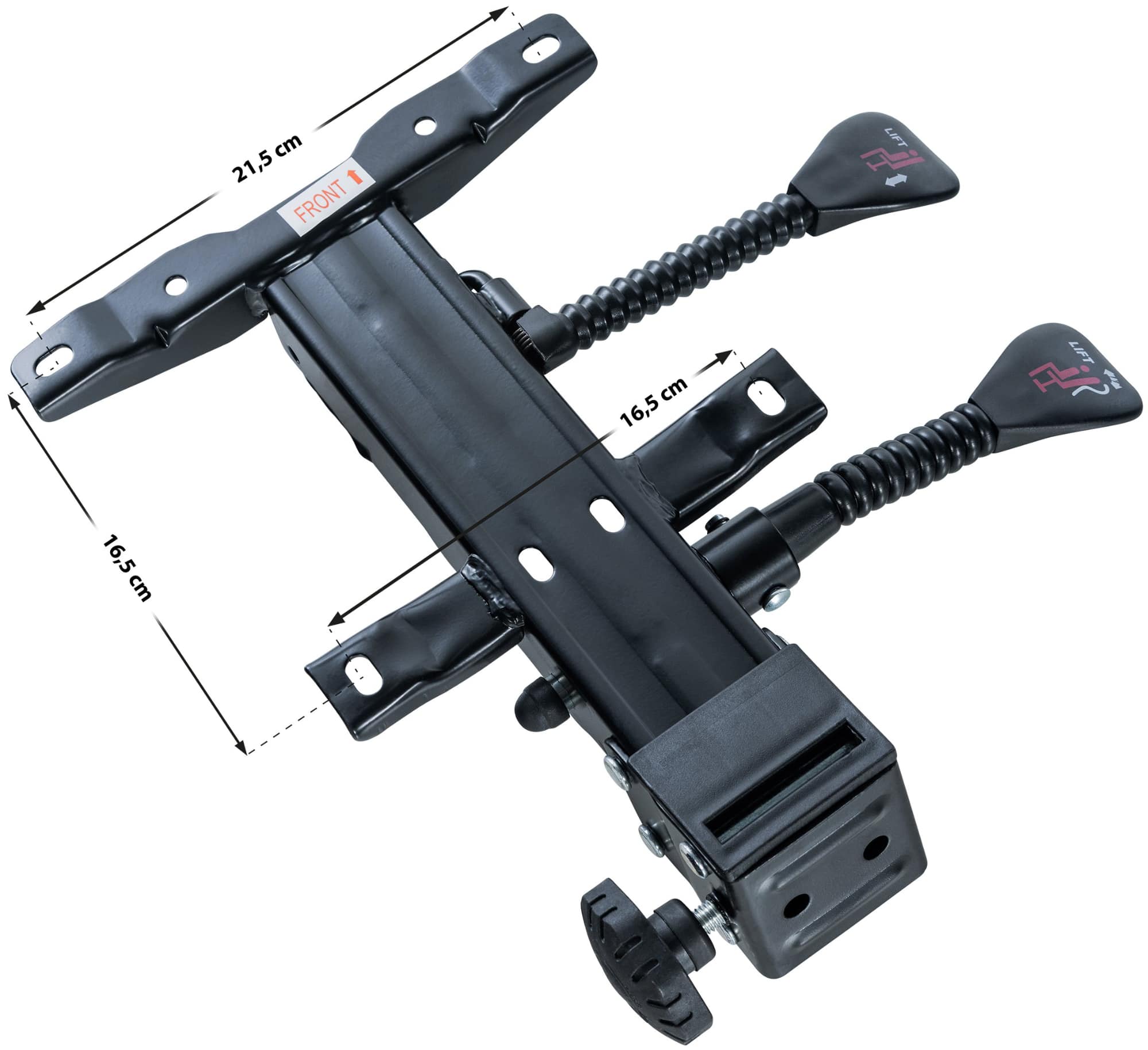 Soporte de asiento con mecanismo de control para sillas de oficina