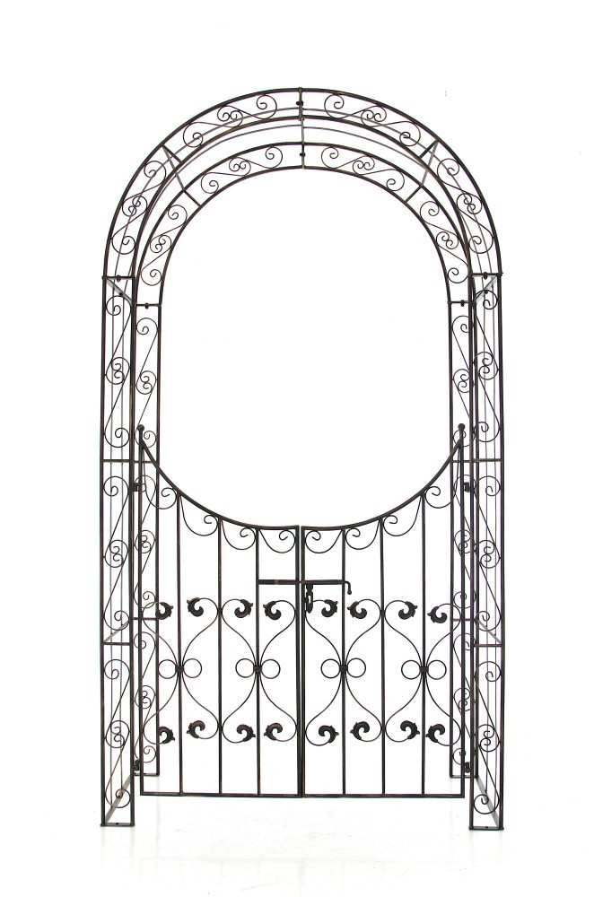 Arco de Jardín con Puerta Sina