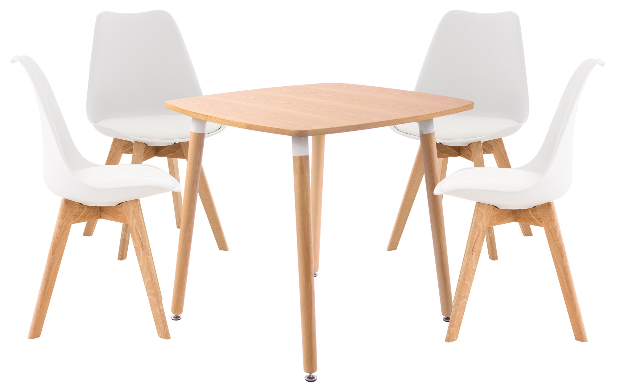 Juego de comedor Liborg para cuatro personas