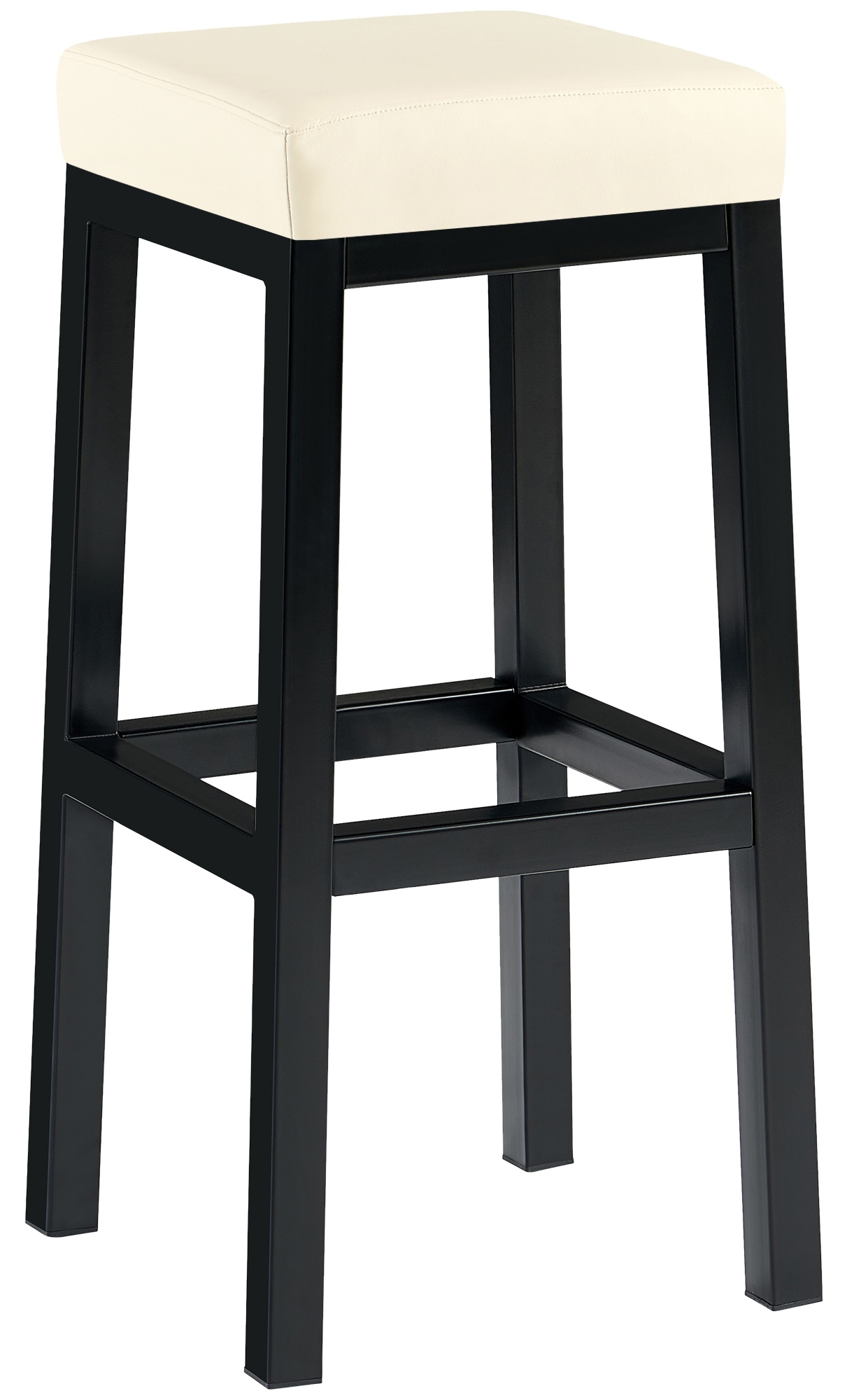 Taburete de bar Taylor Altura del asiento 83 cm Estructura de metal negro