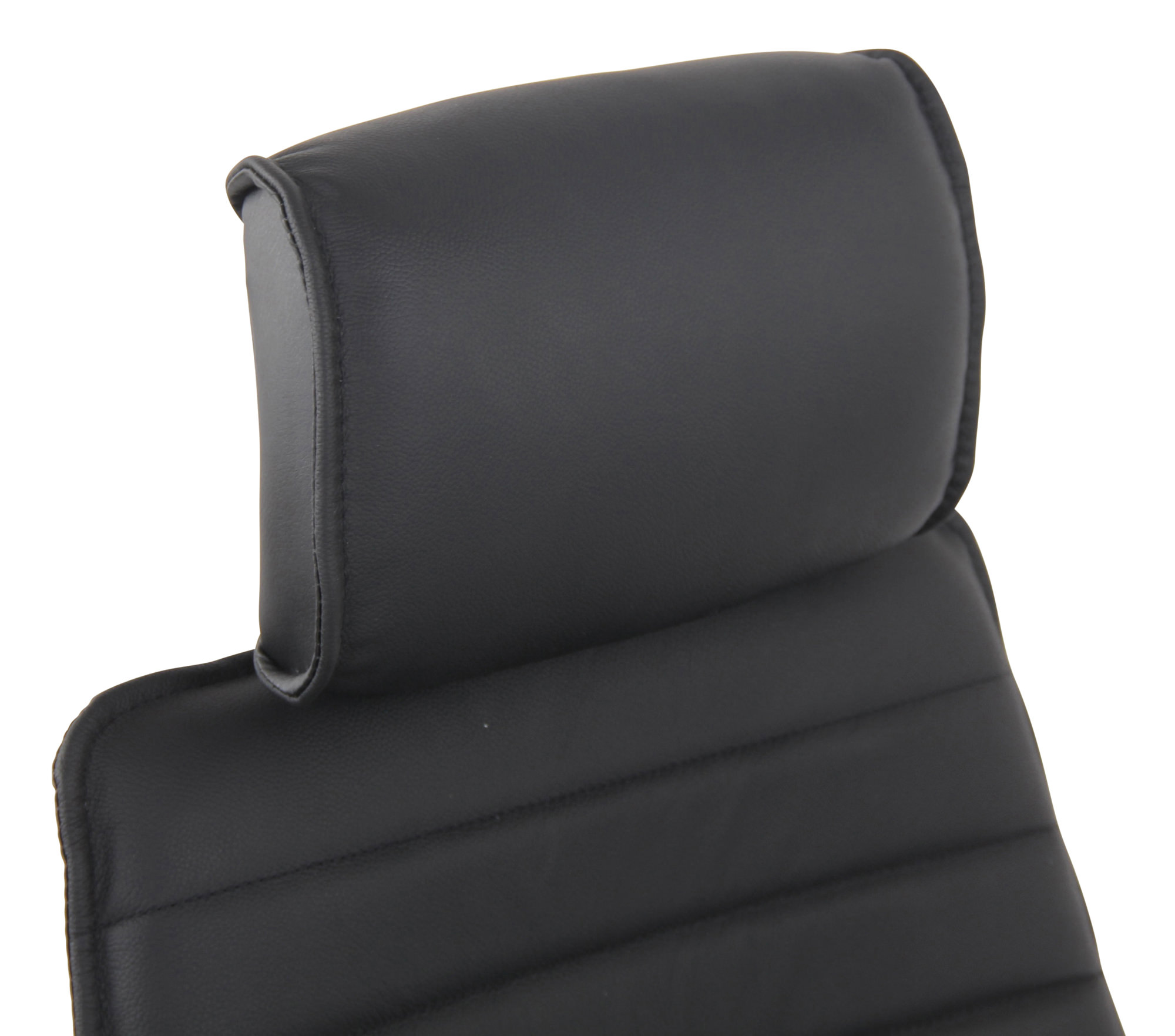 Silla de oficina Rako de piel auténtica