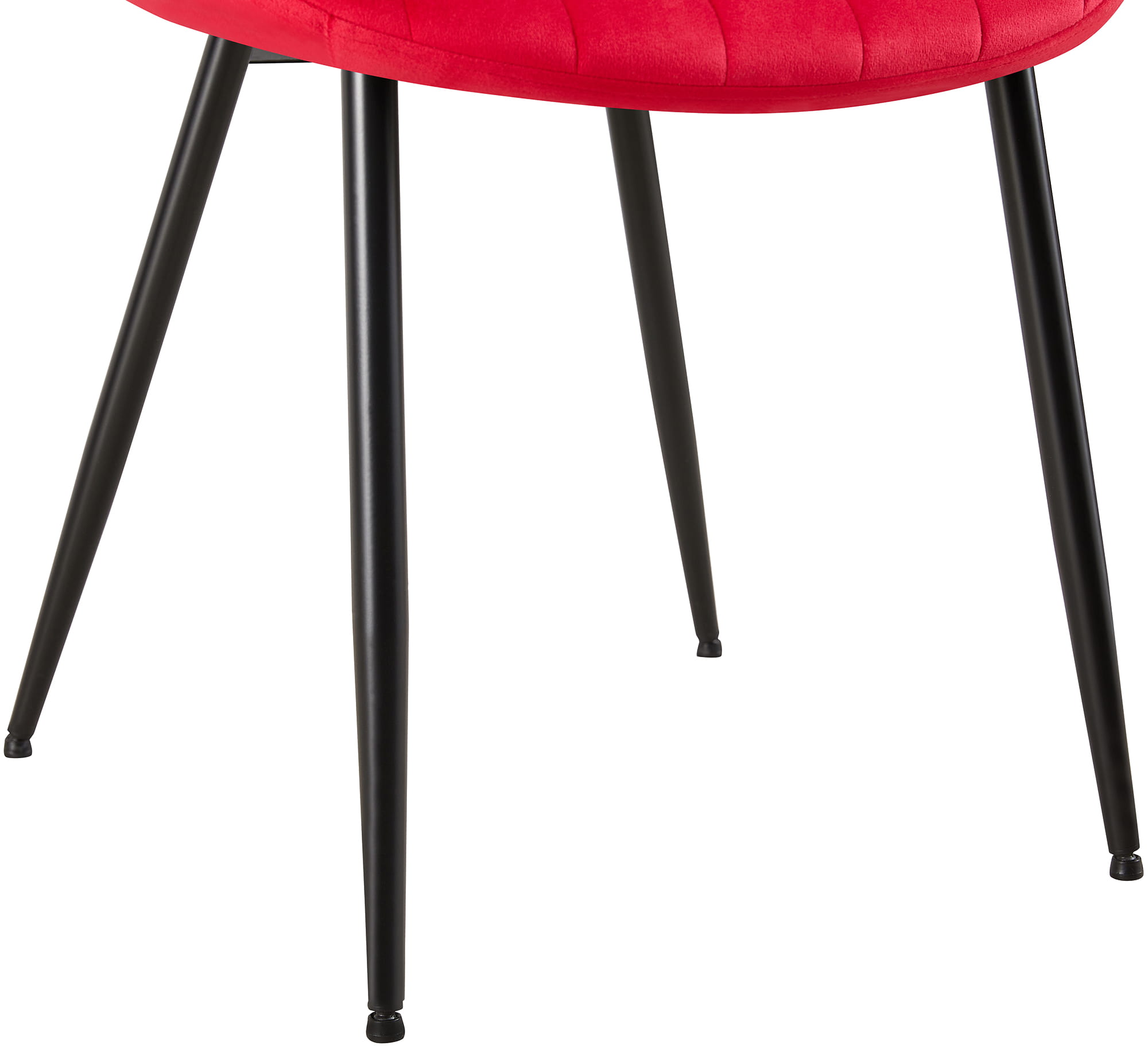 Silla de comedor Rahden en terciopelo