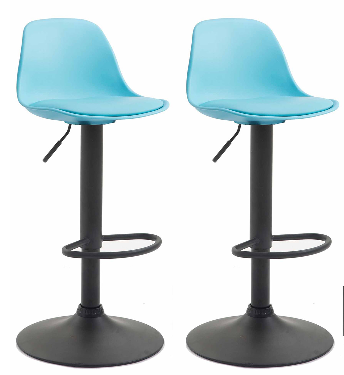 Set De 2 Taburetes Kiel En Polipropileno
