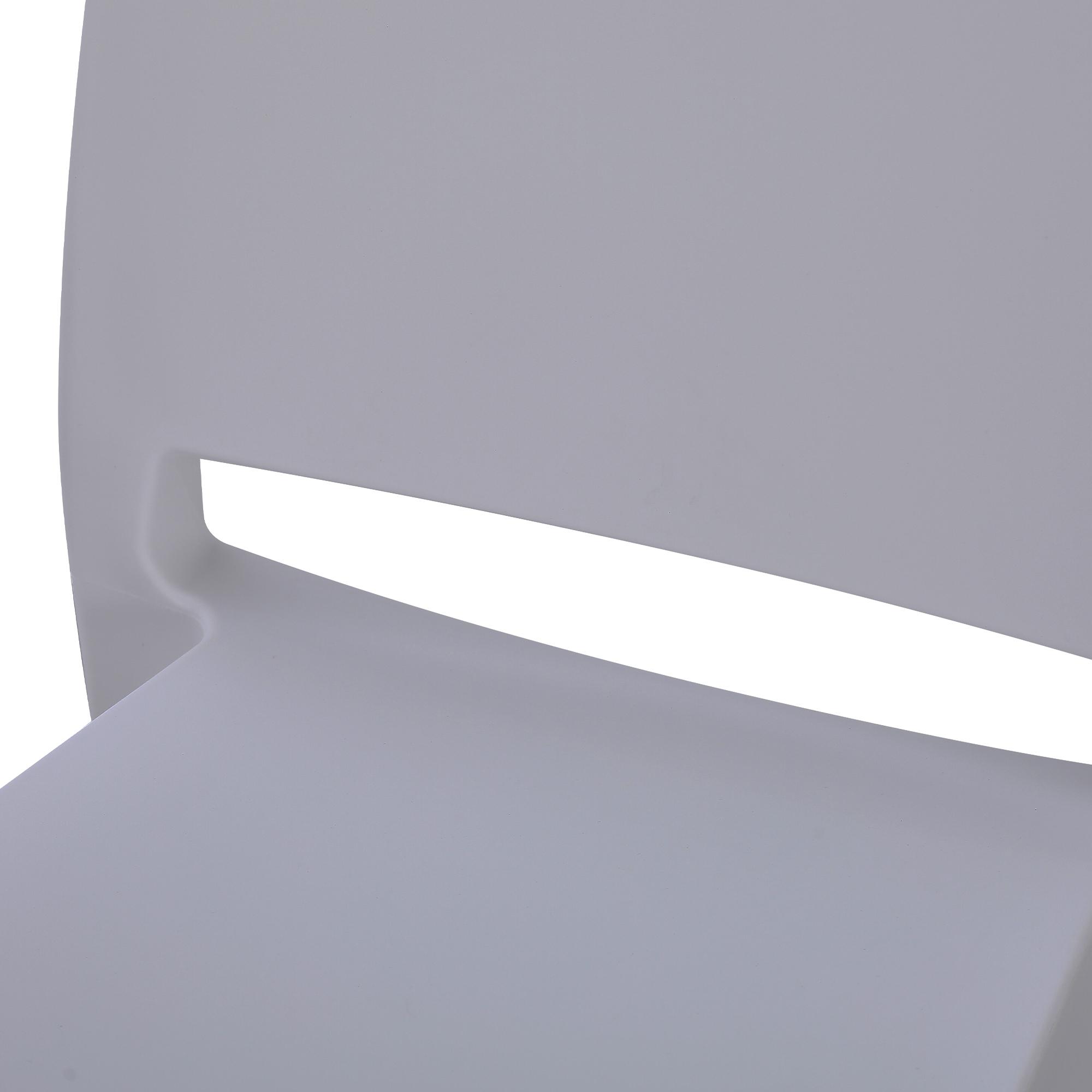 Taburete de bar Flamur - Silla alta de diseño moderno con protector de suelo y fácil montaje