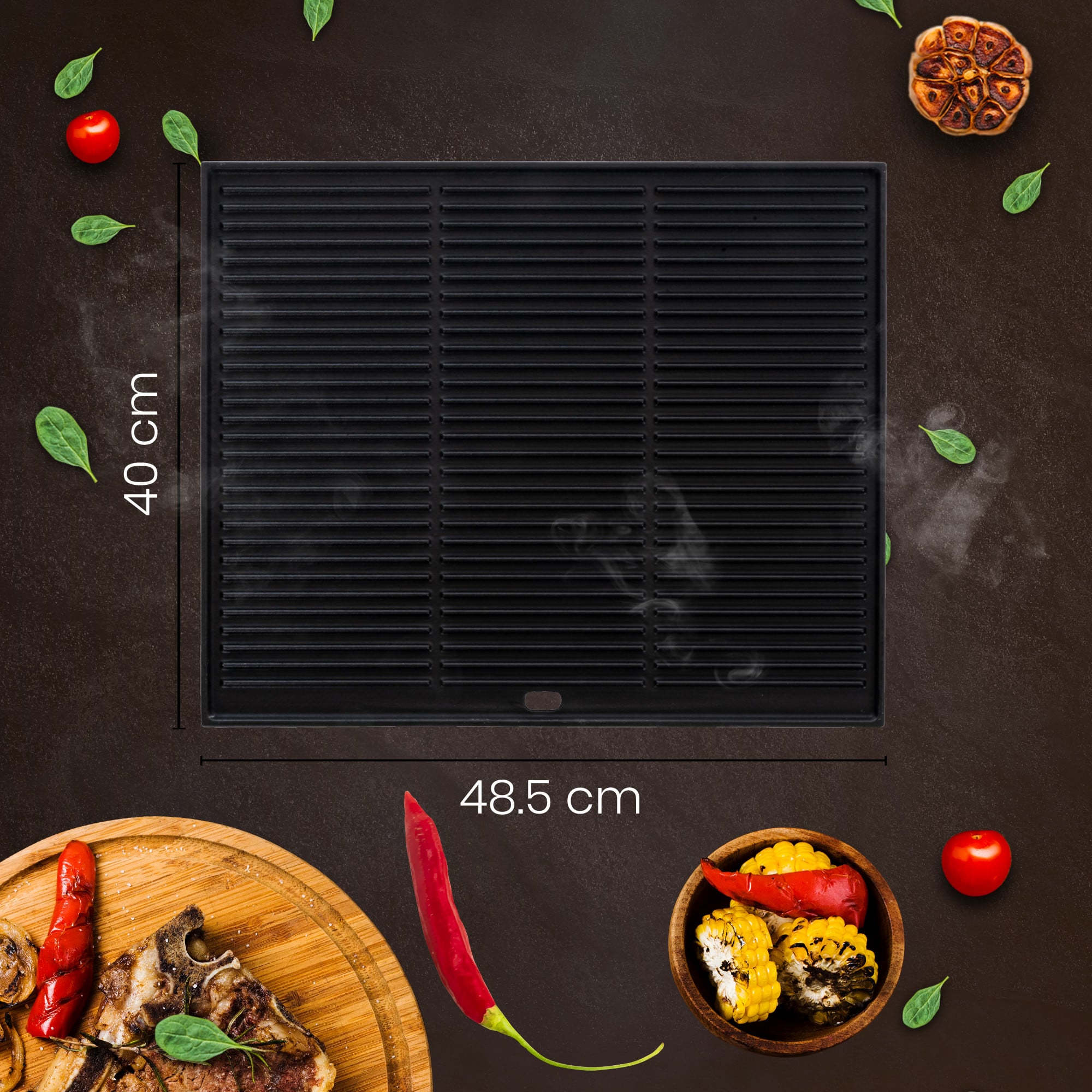 Placa de parrilla