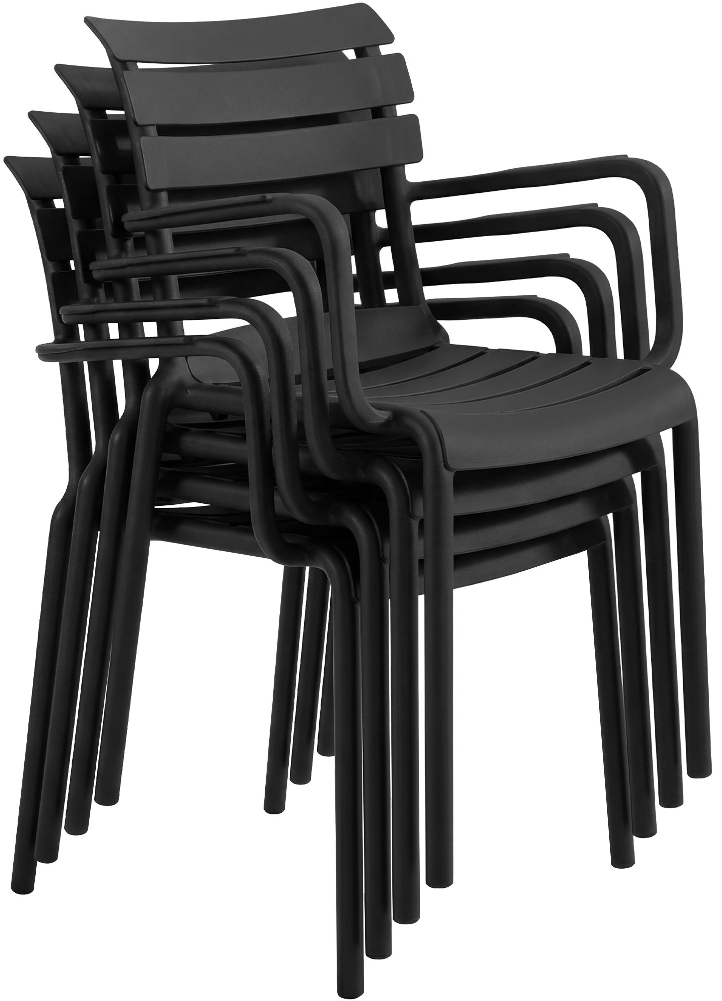 Conjunto de Muebles de Jardín Avena con 4 Sillas