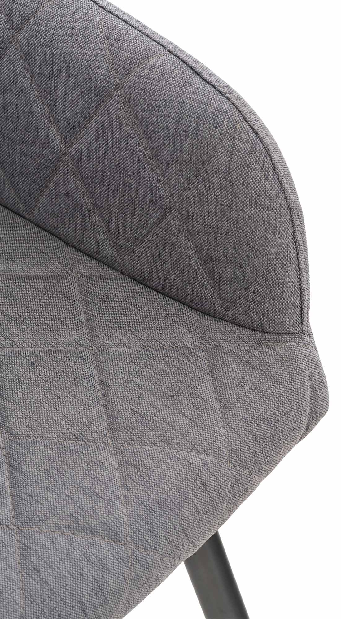 Juego de 4 sillas de comedor Shila en tela o terciopelo