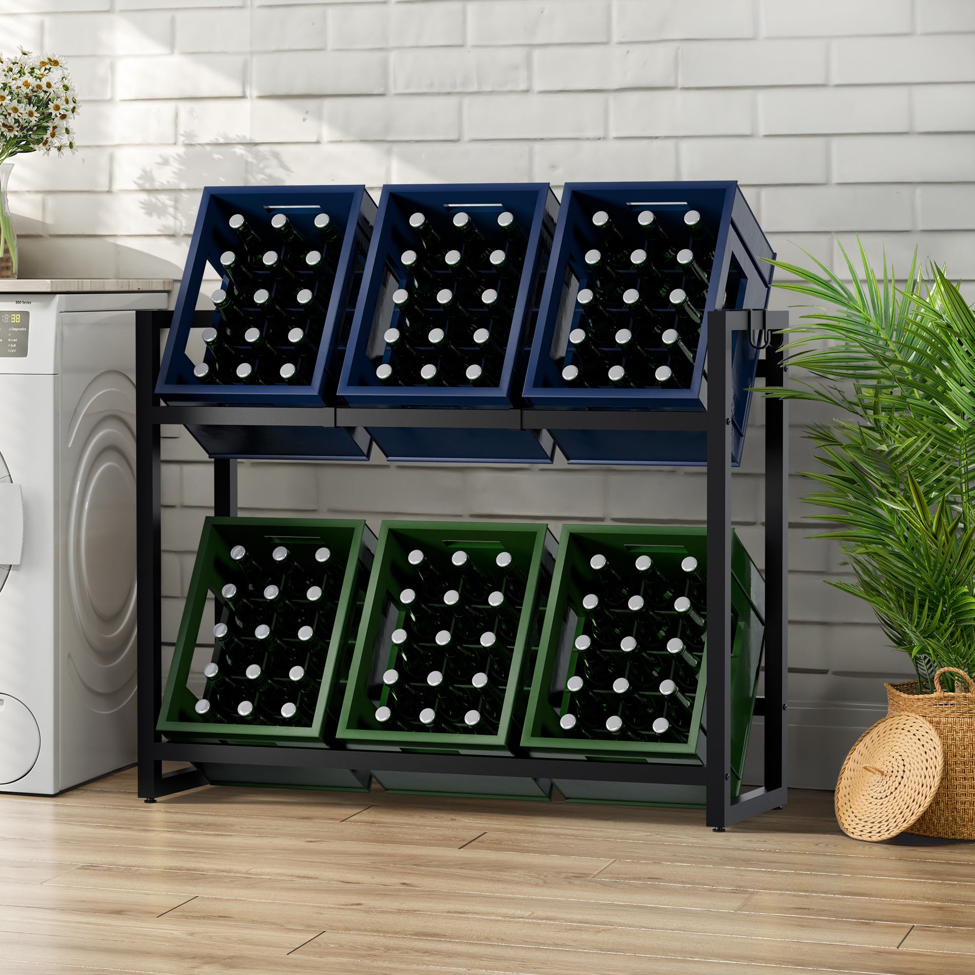 Pack de 6 cajas de bebidas de pie Powell