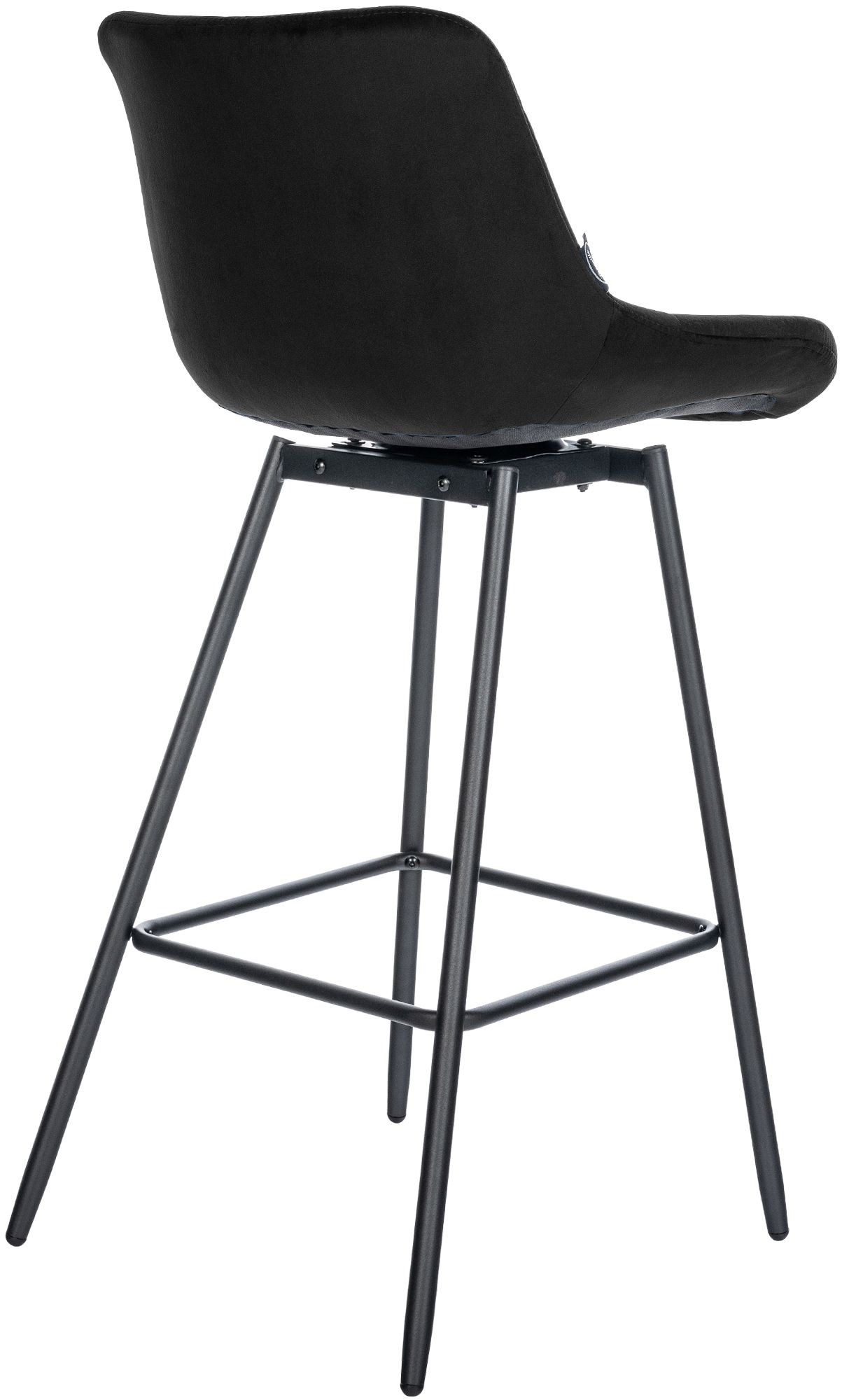 Juego de 4 taburetes de bar Weston giratorios