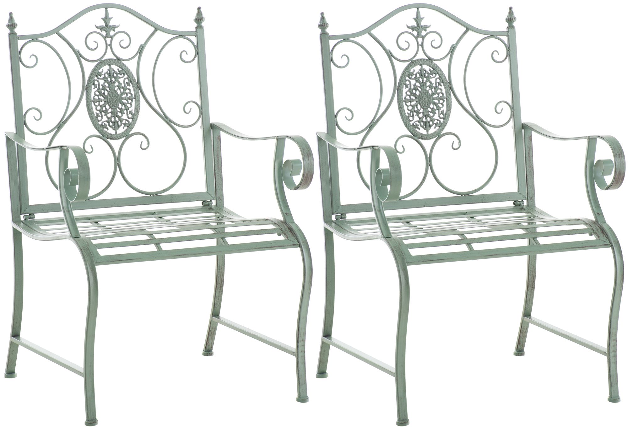 Set de 2 sillas de jardín Punjab