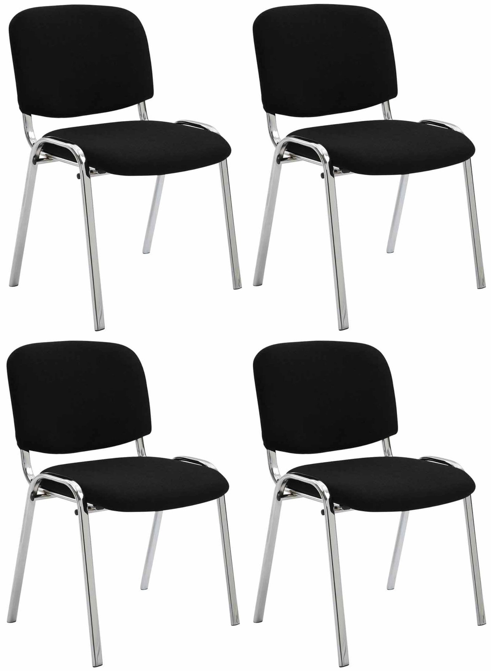 Set de 4 sillas Confidente Ken Chrom