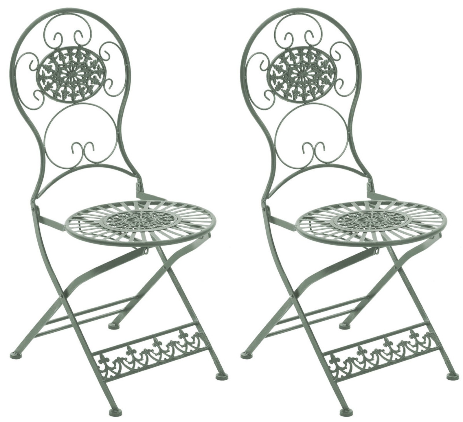 Set de 2 sillas plegables mani para exteriores