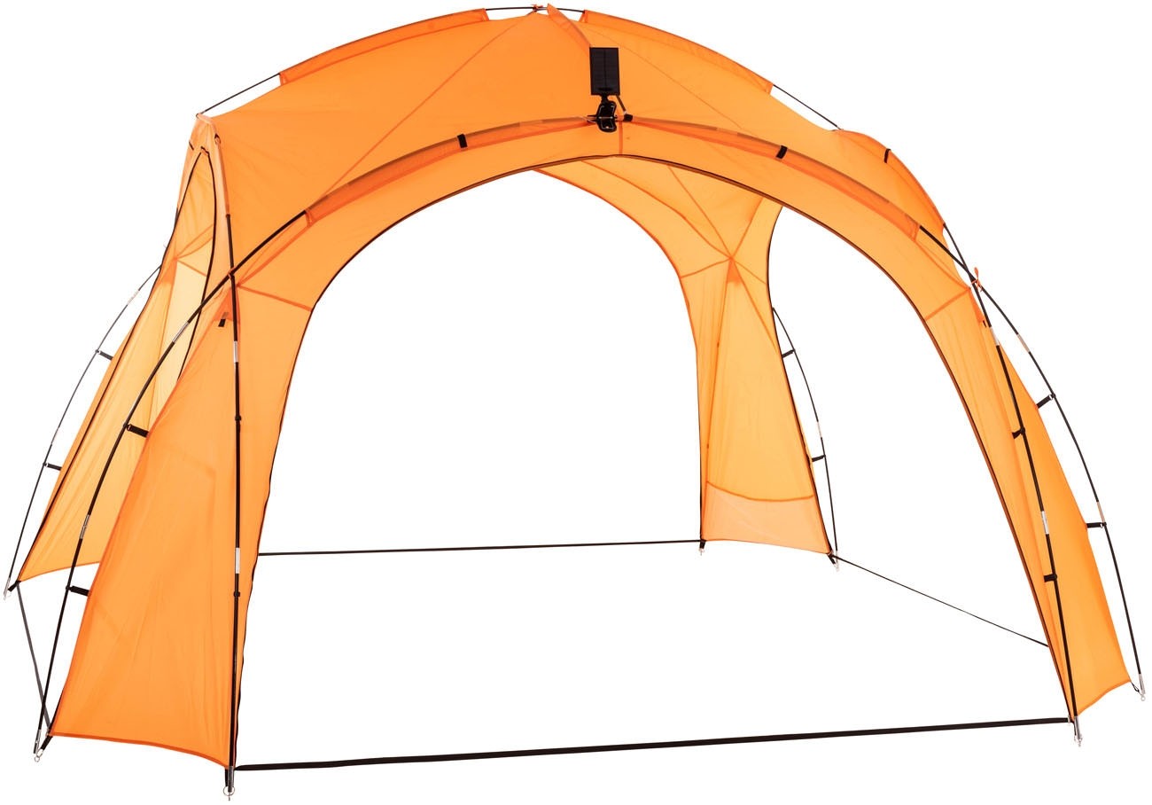 Carpa Camping 3,5 x 3,5 m Con Luces LED