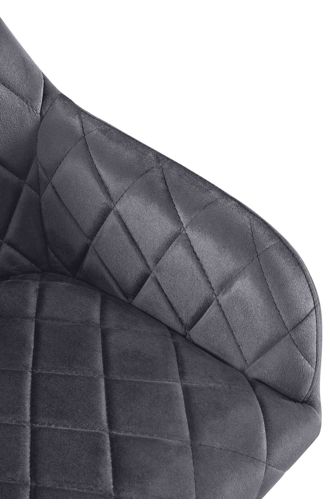 Silla de comedor Monett terciopelo