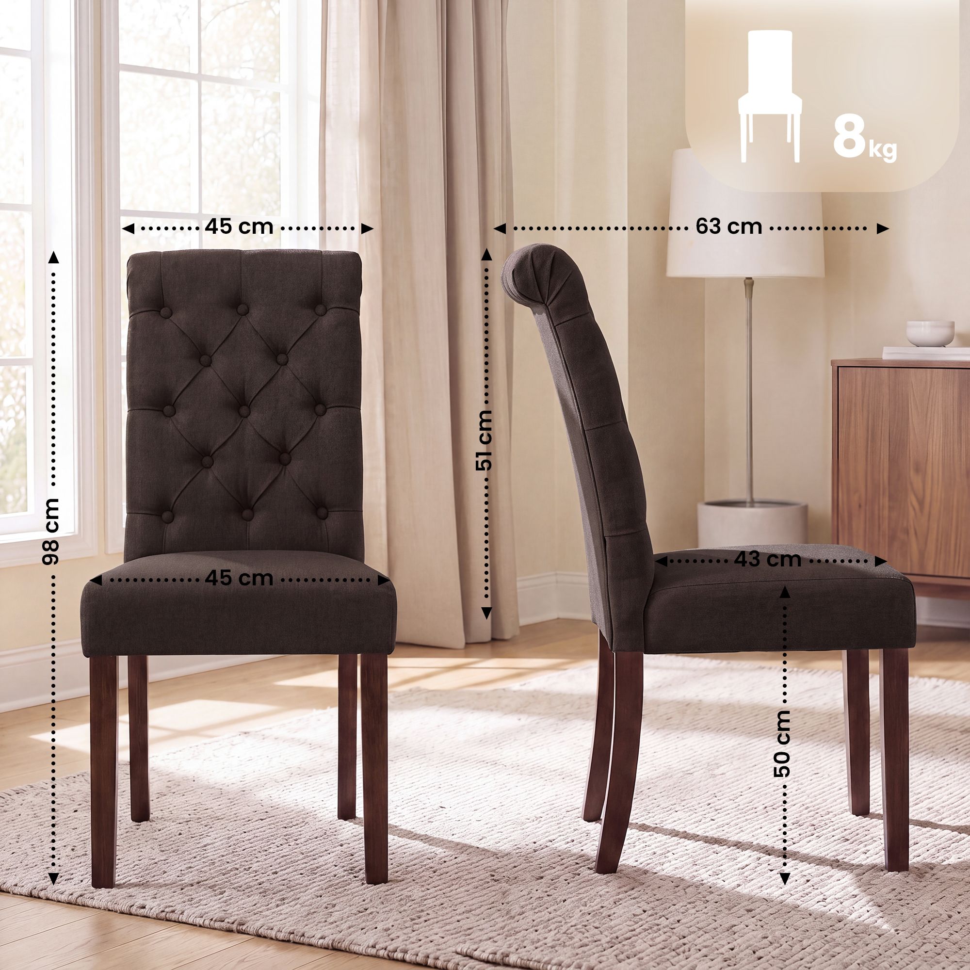 Silla de comedor Lisburn