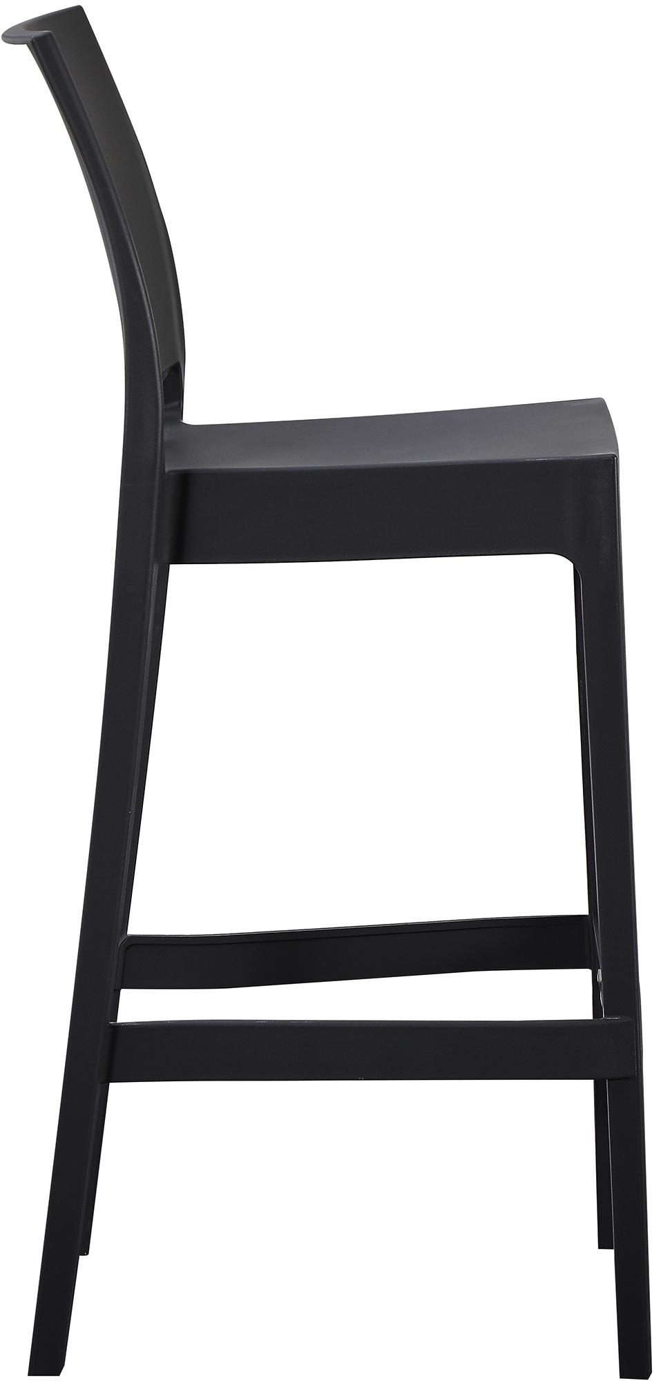 Taburete de bar Flamur - Silla alta de diseño moderno con protector de suelo y fácil montaje