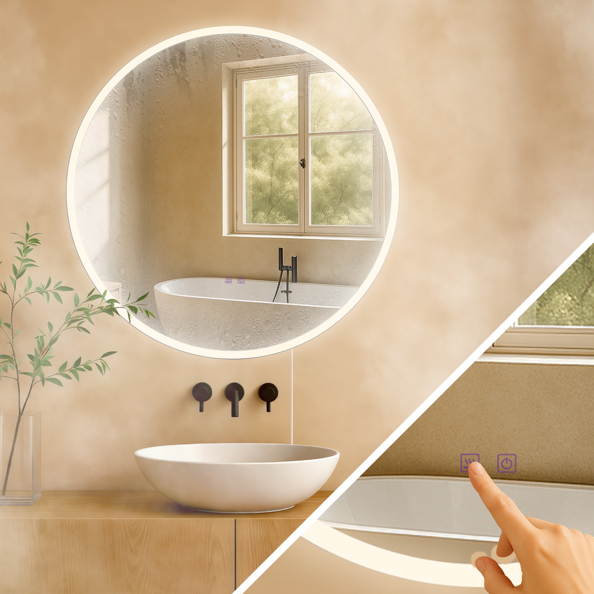 Espejo de baño Laconia