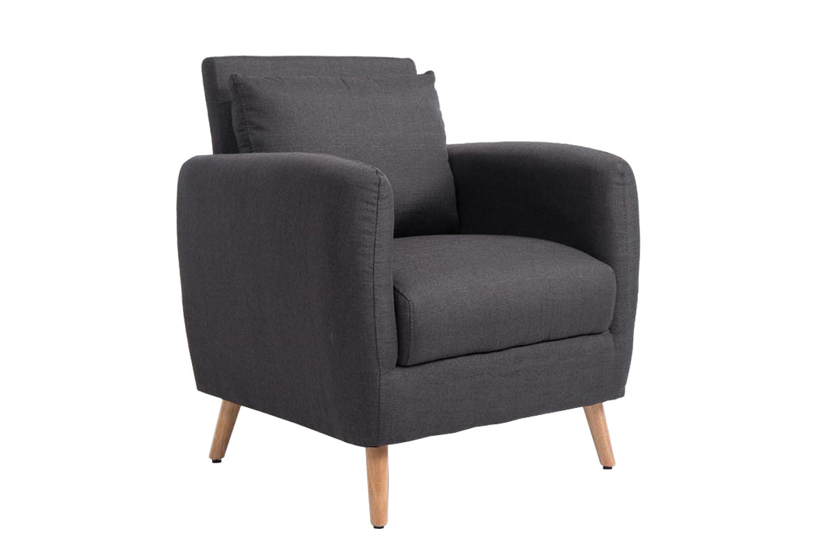 Sillón De Salón Tilgard  En Tela