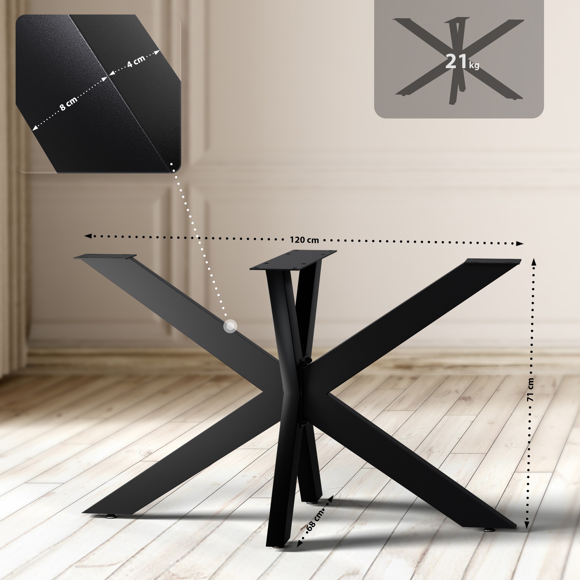 Patas de mesa Hardwick